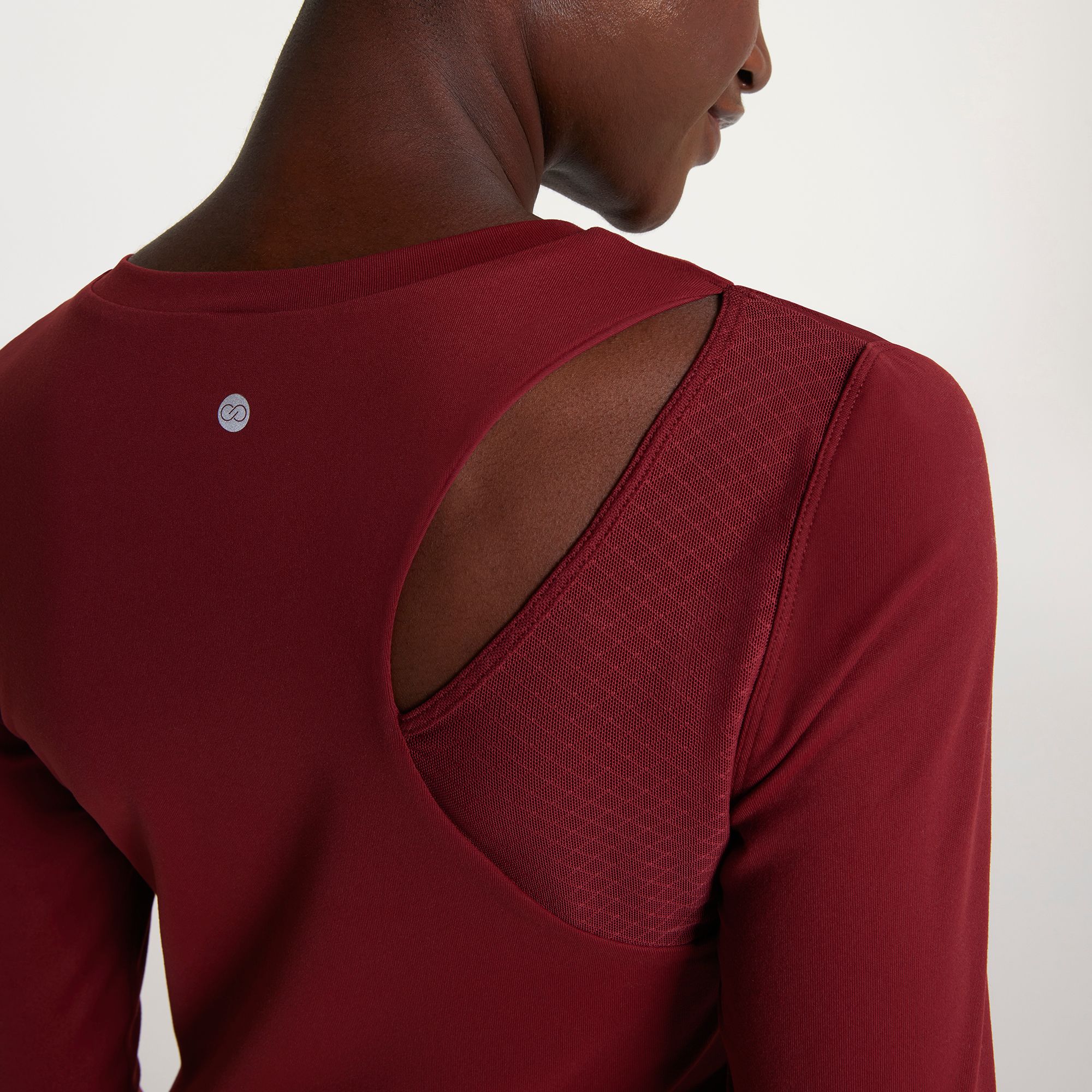 CALIA Women's Essential Cutout Support Long Sleeve Shirt product image