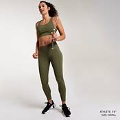 new CALIA Women's ENERGIZE Mid-Rise 7/8 LEGGINGS sz 2XL brown camo Gym Run  Pants