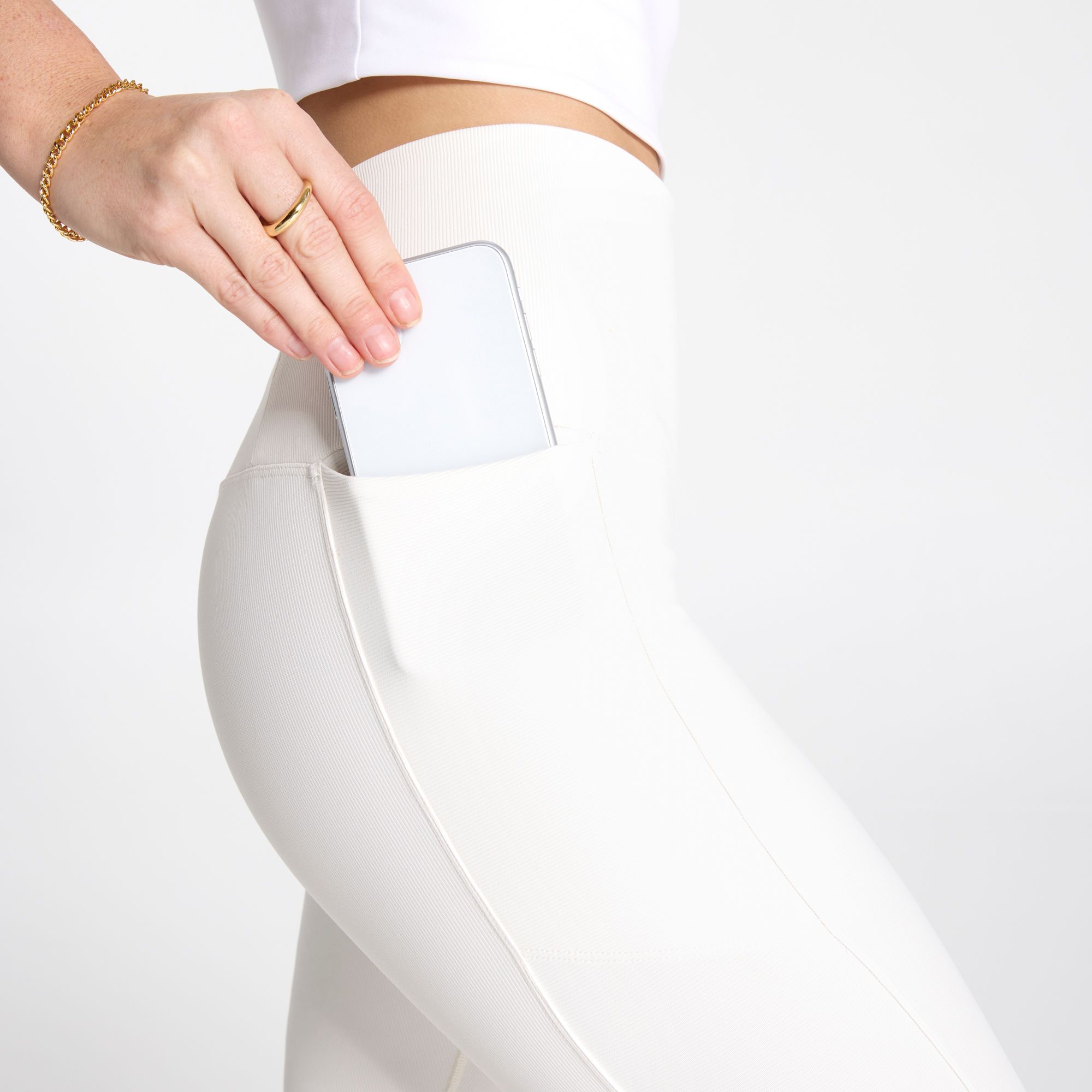 CALIA Women's Seamed Ribbed Essential 7/8 Legging product image