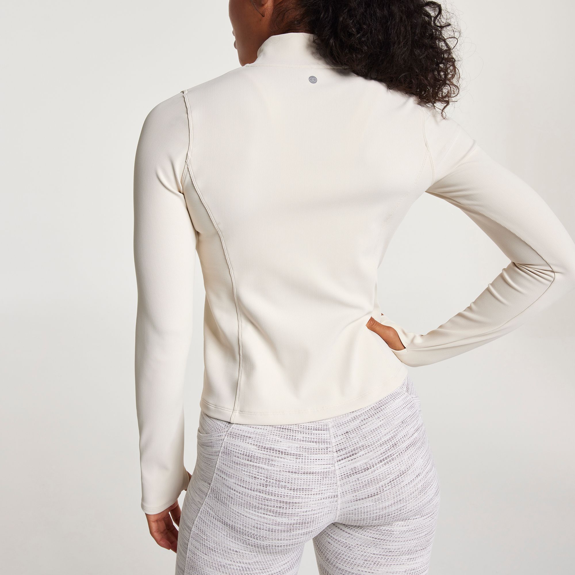 CALIA Women's Essential Rib 1/4 Zip Pullover product image