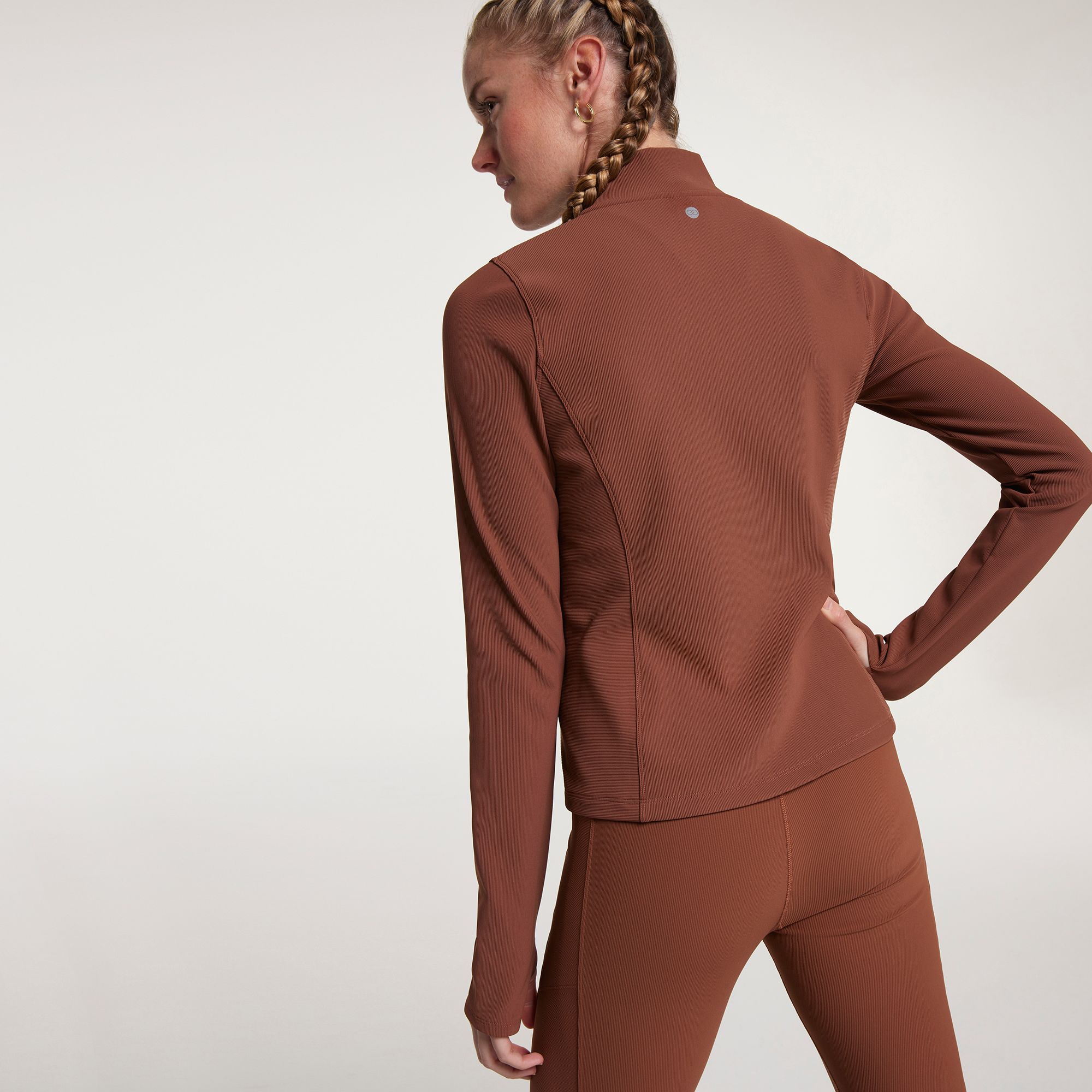 CALIA Women's Essential Rib 1/4 Zip Pullover product image