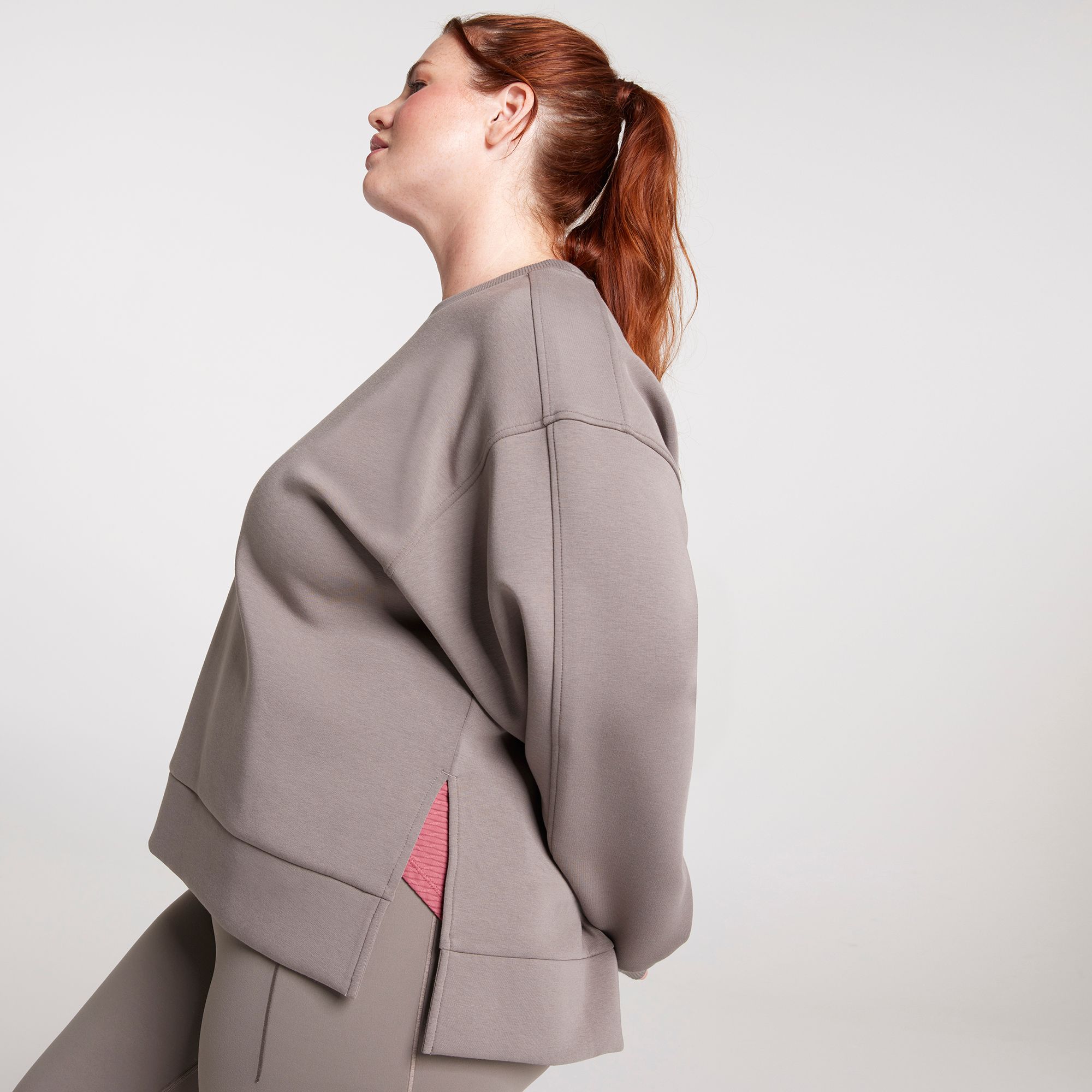 CALIA Women's Soft Scuba Crewneck Sweatshirt product image