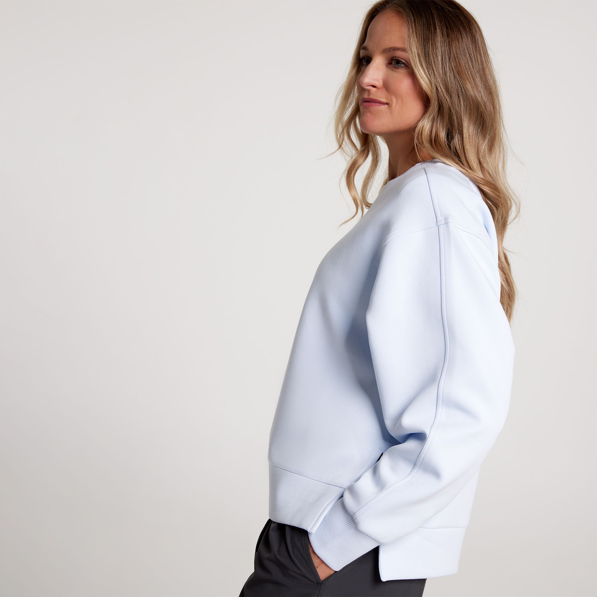 CALIA Women's Soft Scuba Crewneck Sweatshirt product image