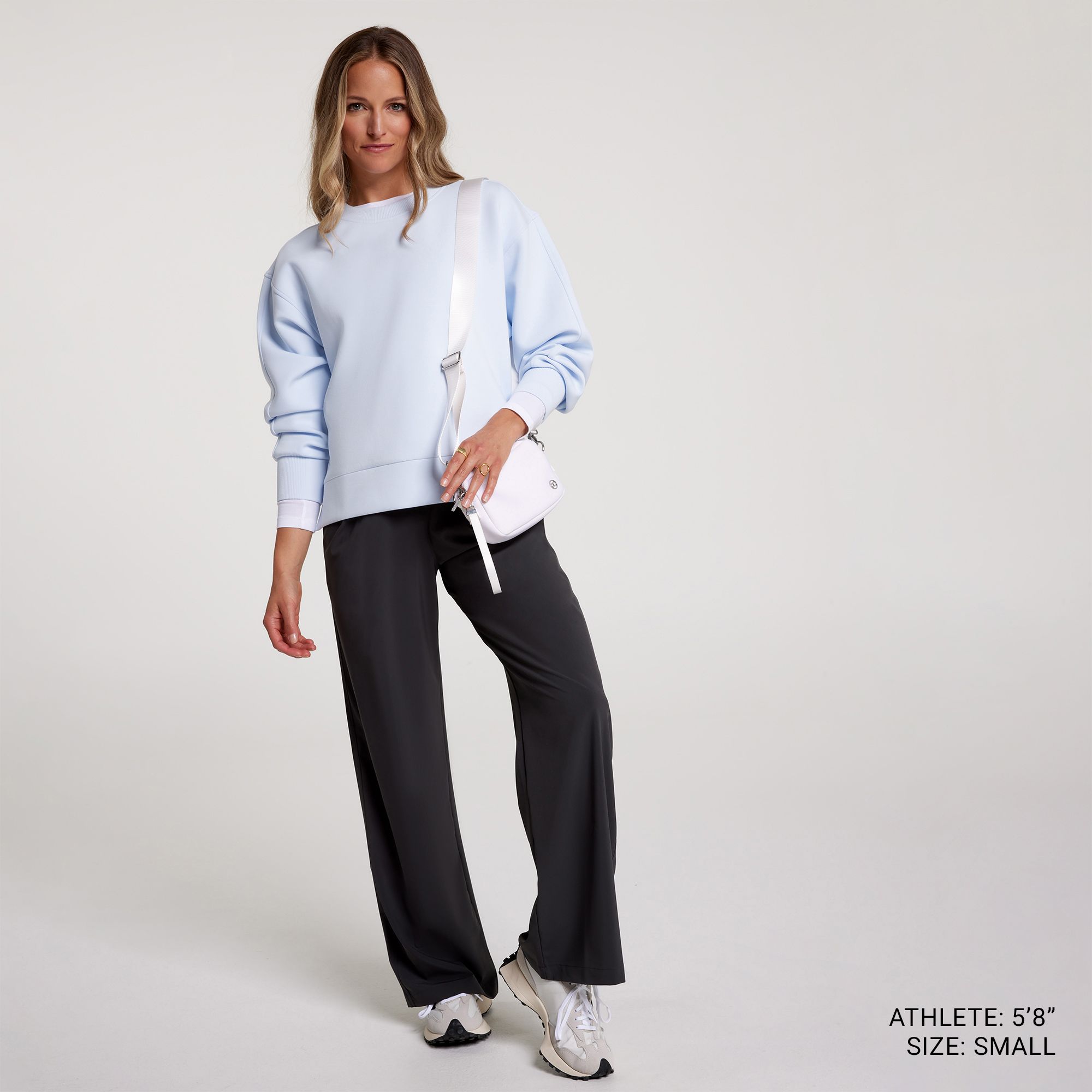 CALIA Women's Soft Scuba Crewneck Sweatshirt product image