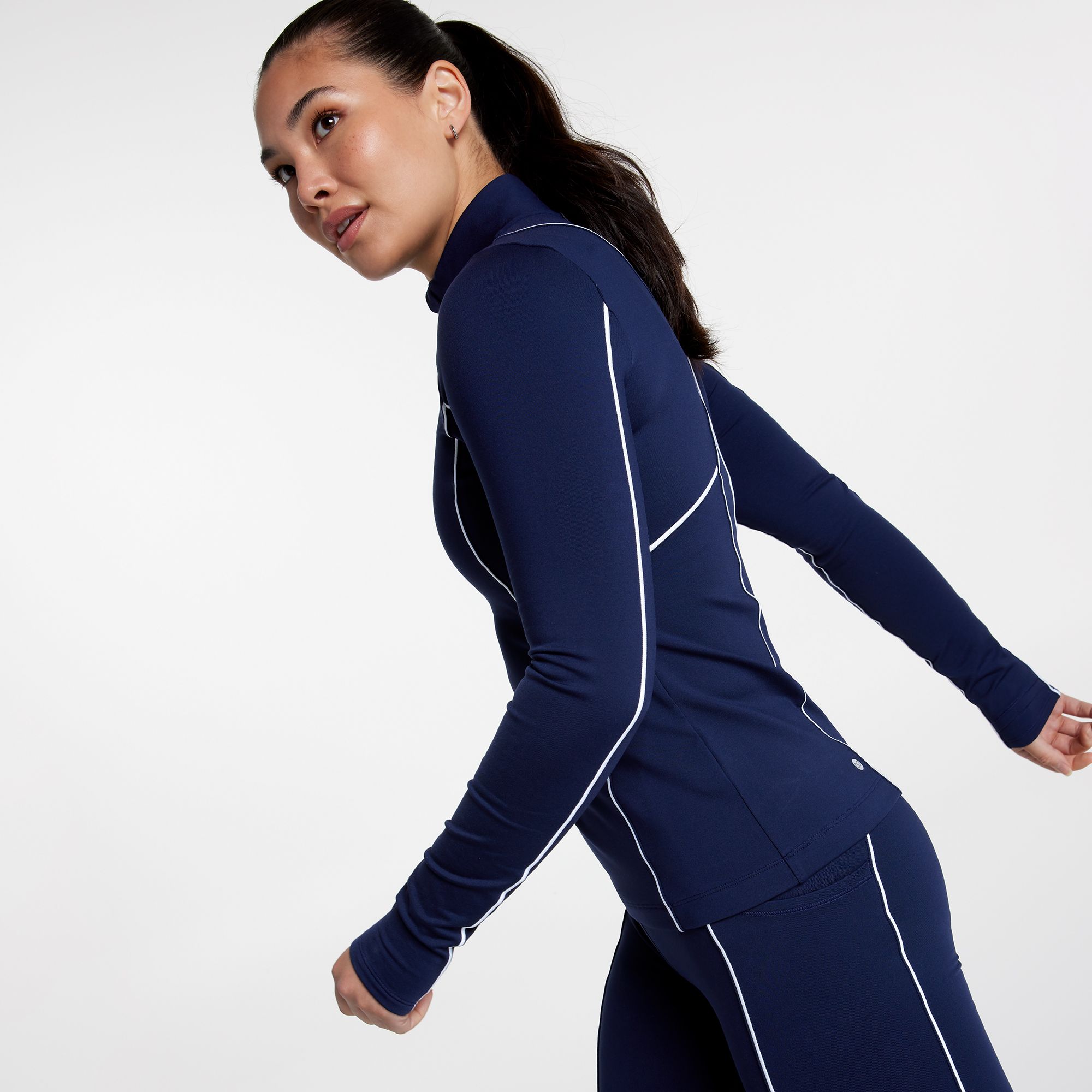 CALIA Women's Tipped Cold Dash 1/4 Zip product image