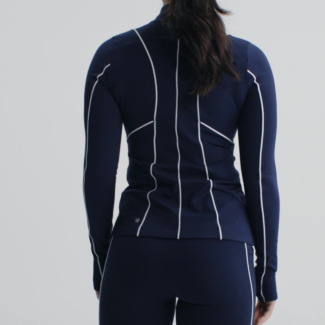 CALIA Women's Tipped Cold Dash 1/4 Zip product