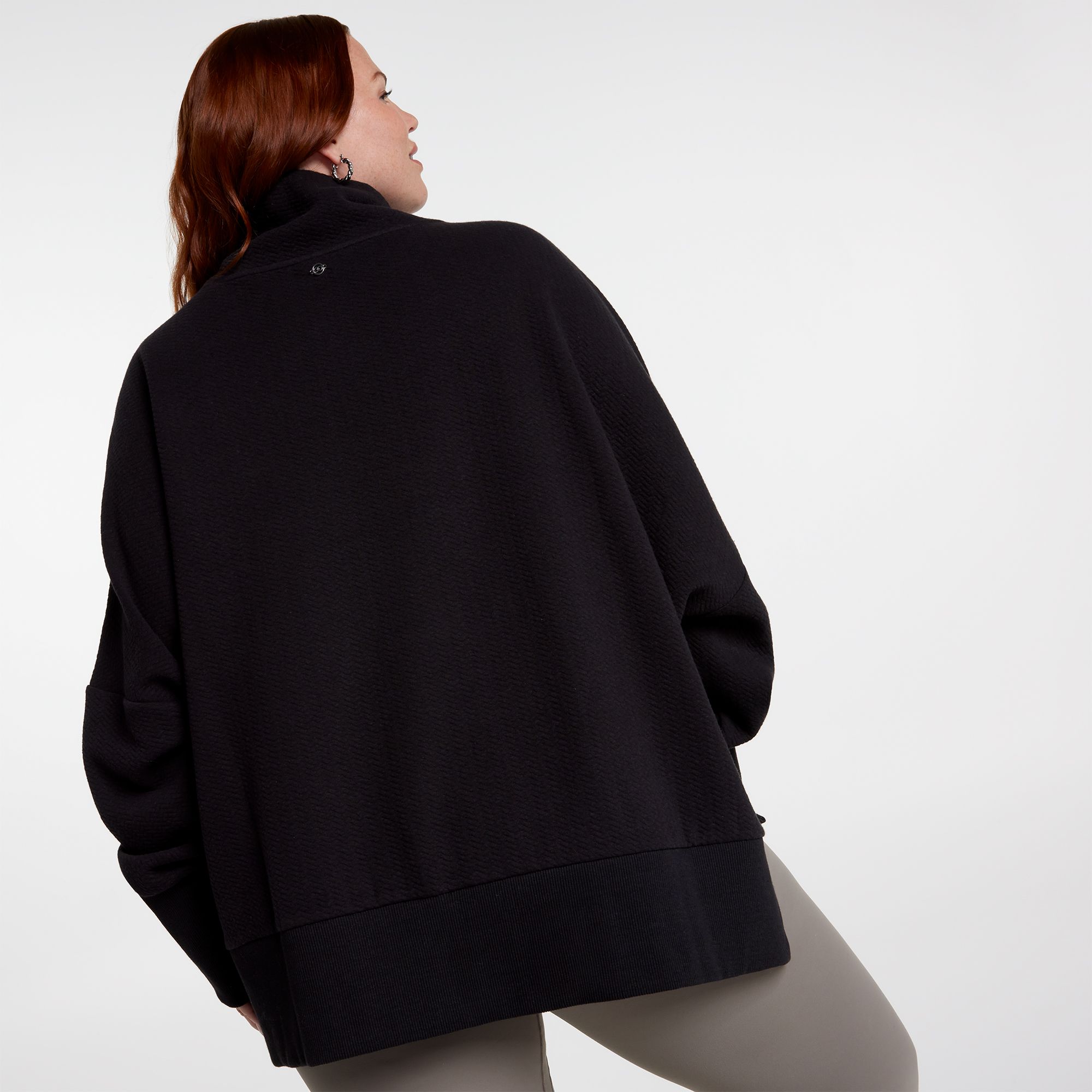 CALIA Women's Elevate Herringbone Funnel Neck product image