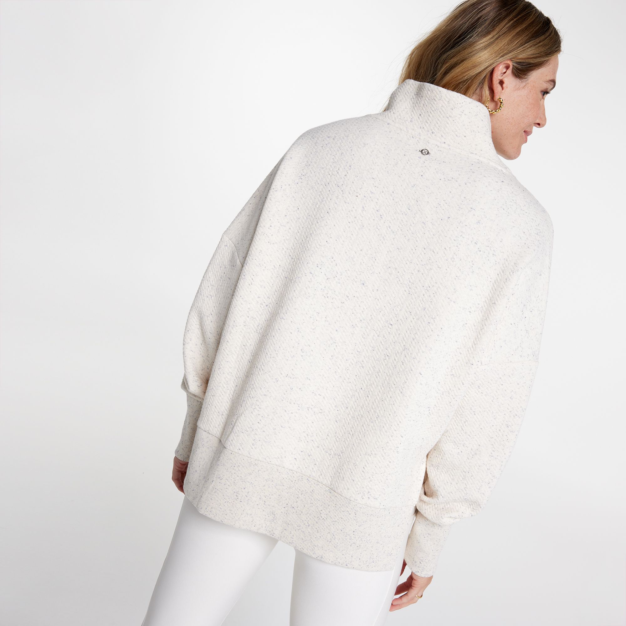 CALIA Women's Elevate Herringbone Funnel Neck product image