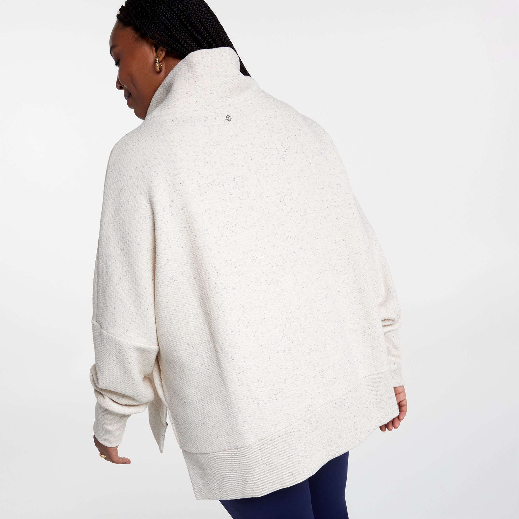 CALIA Women's Elevate Herringbone Funnel Neck product image