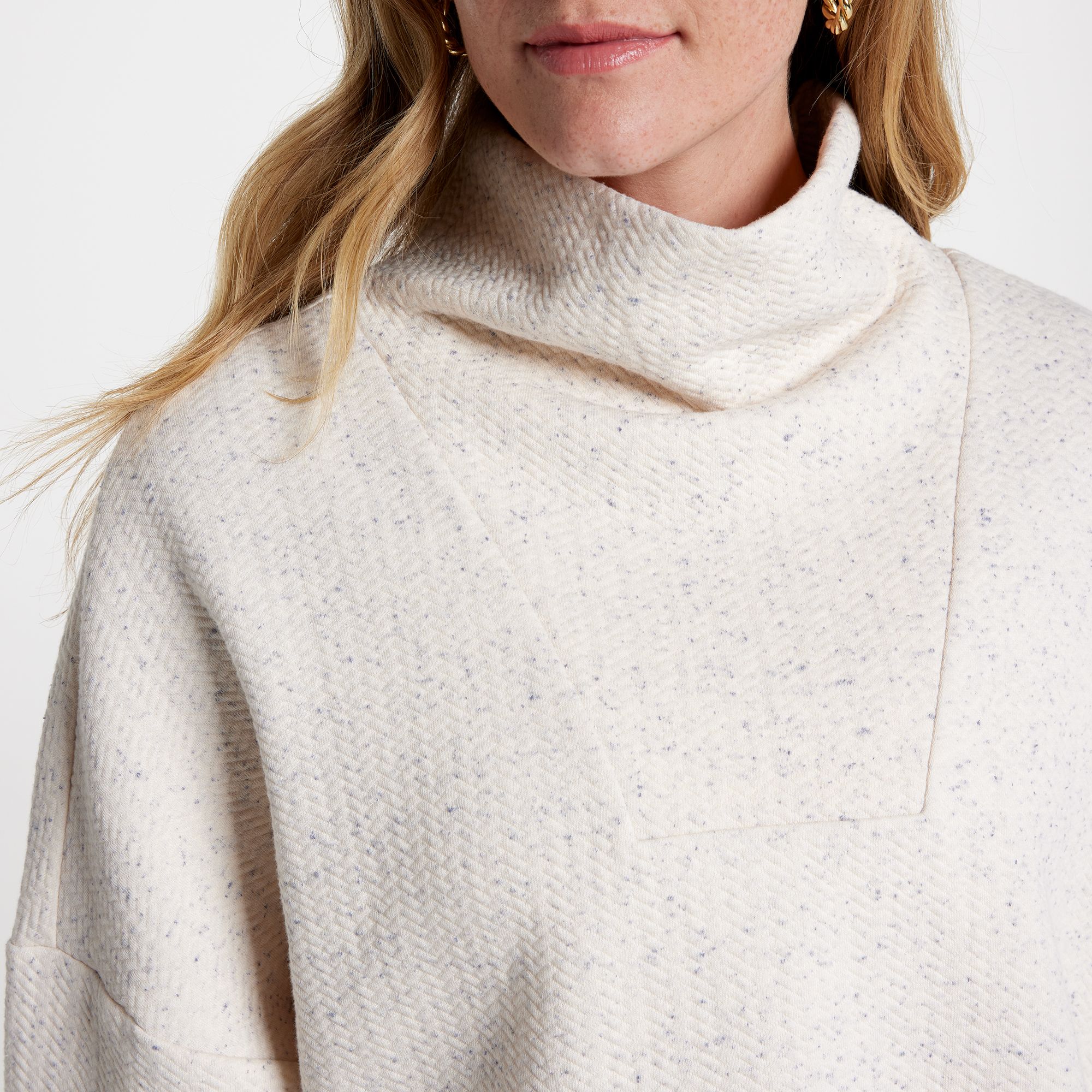 CALIA Women's Elevate Herringbone Funnel Neck product image