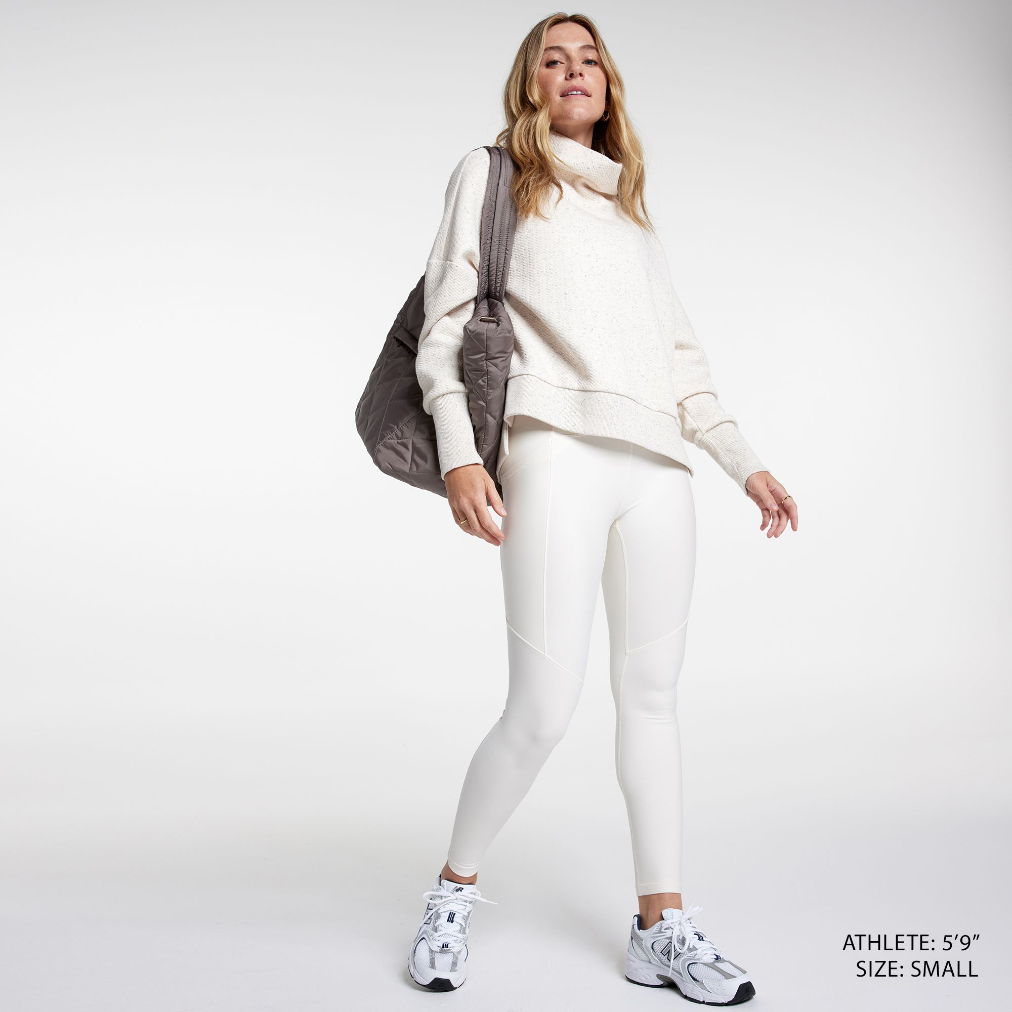 CALIA Women's Elevate Herringbone Funnel Neck product image