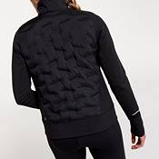 CALIA Women's Cold Dash Run Jacket, Small, Pure Black