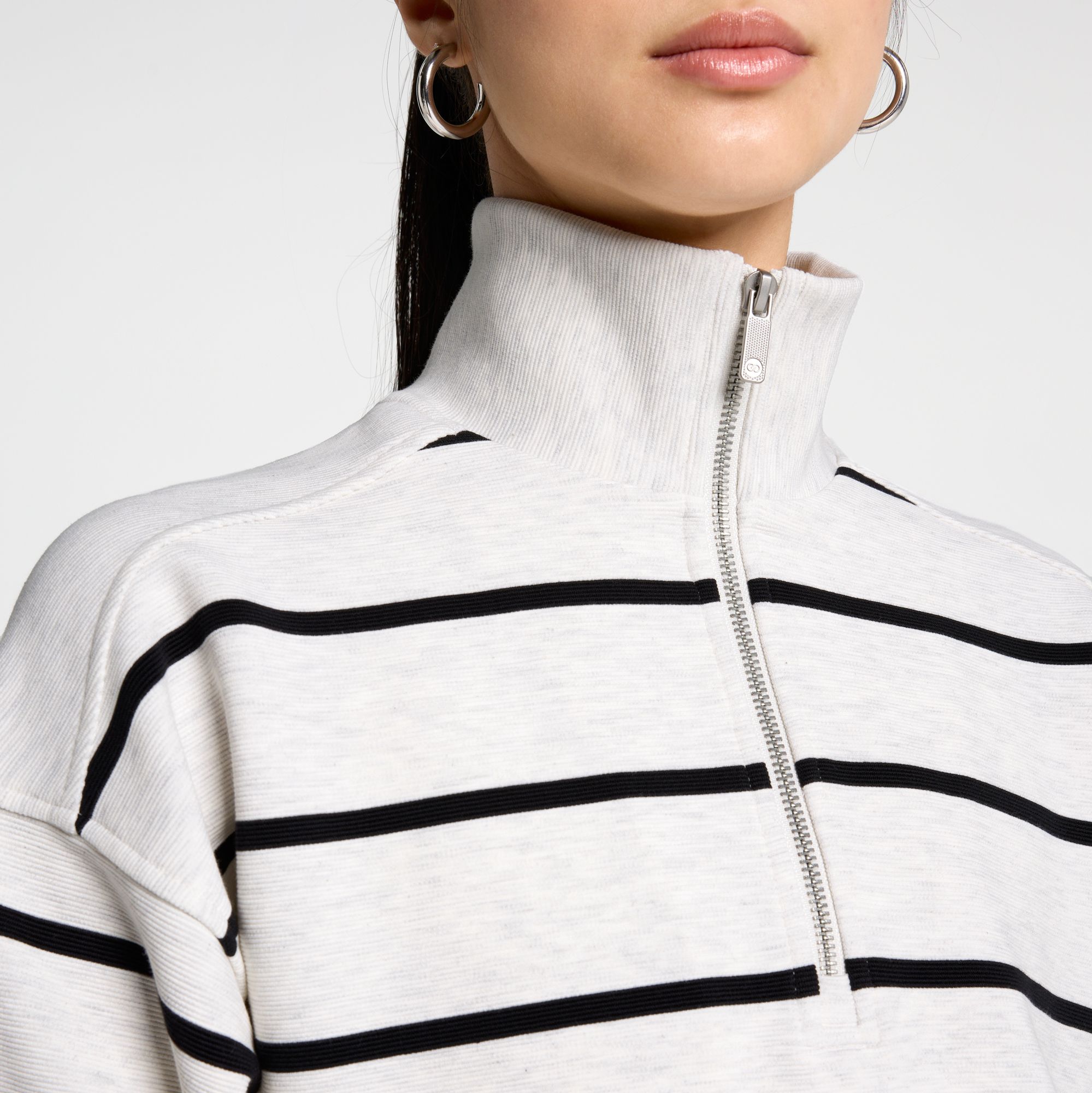 CALIA Women's Soft Scuba Mock Neck 1/4 Zip product image