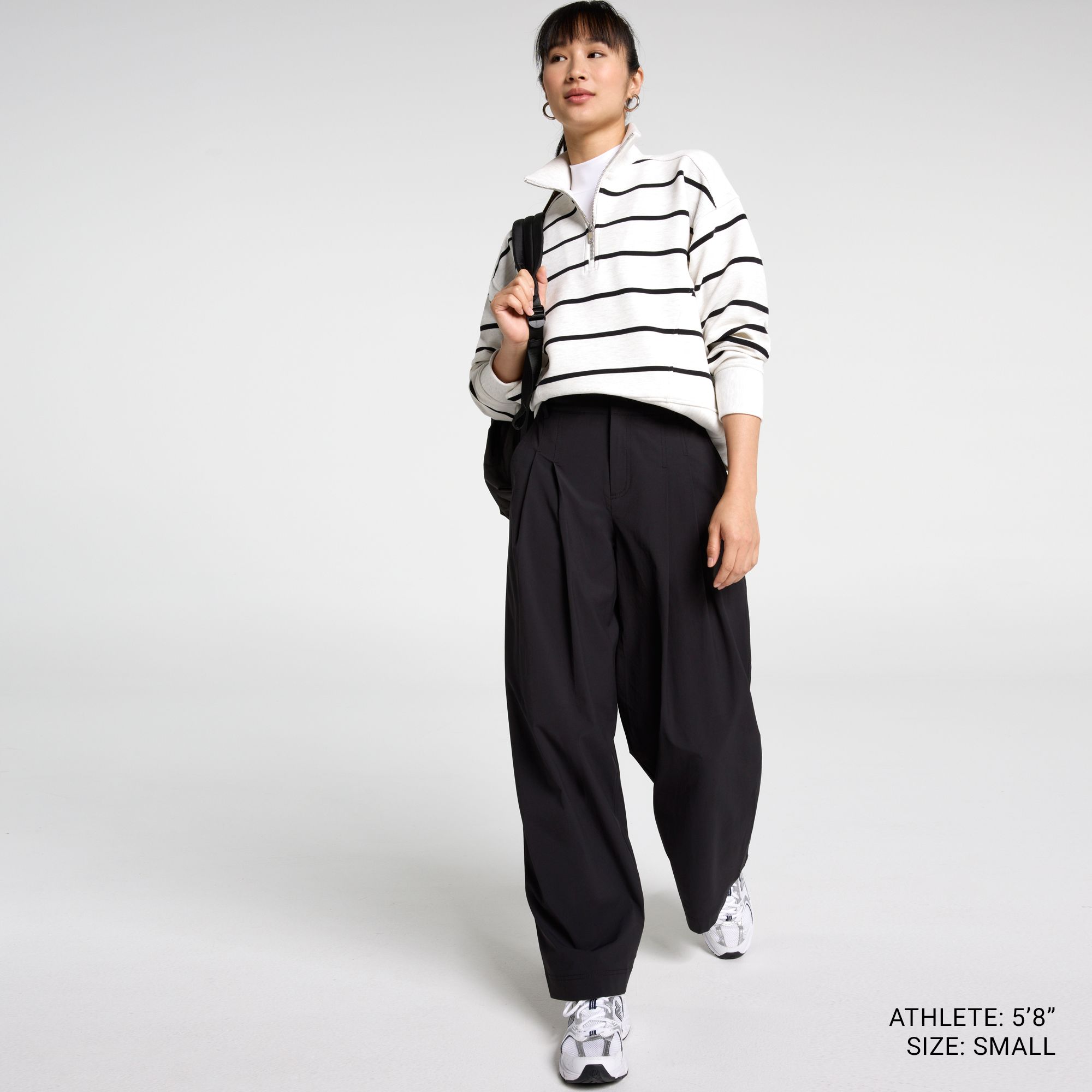 CALIA Women's Soft Scuba Mock Neck 1/4 Zip product image