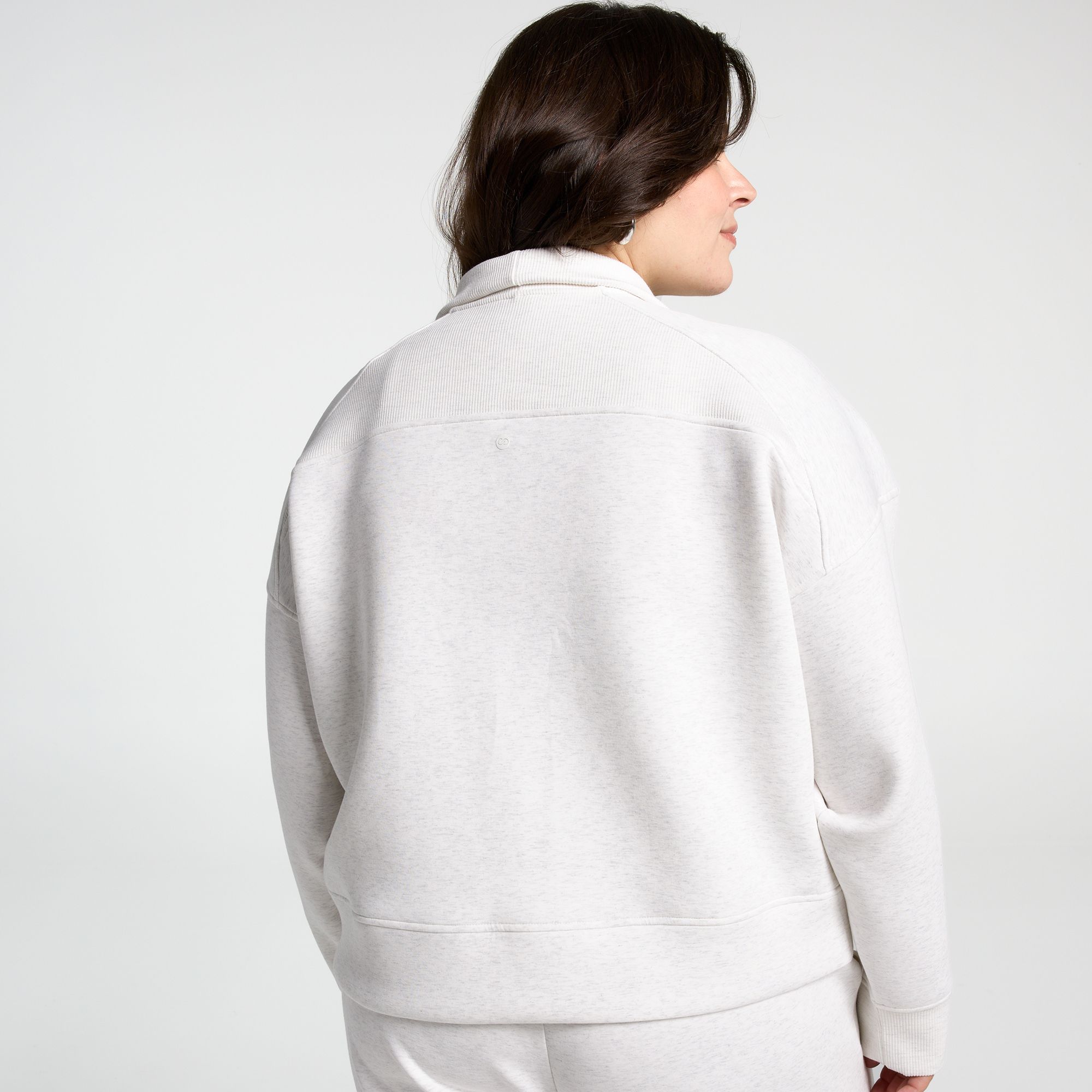 CALIA Women's Soft Scuba Mock Neck 1/4 Zip product image