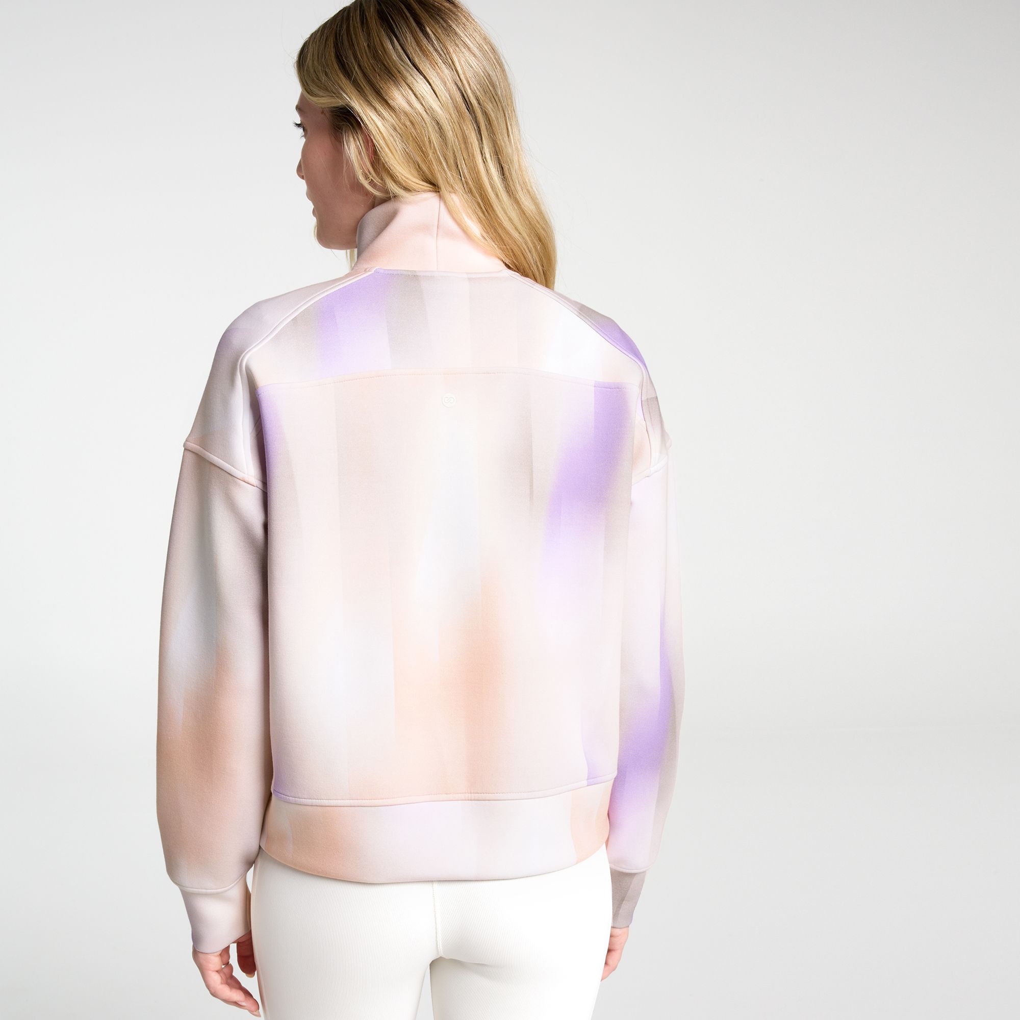 CALIA Women's Soft Scuba Mock Neck 1/4 Zip product image