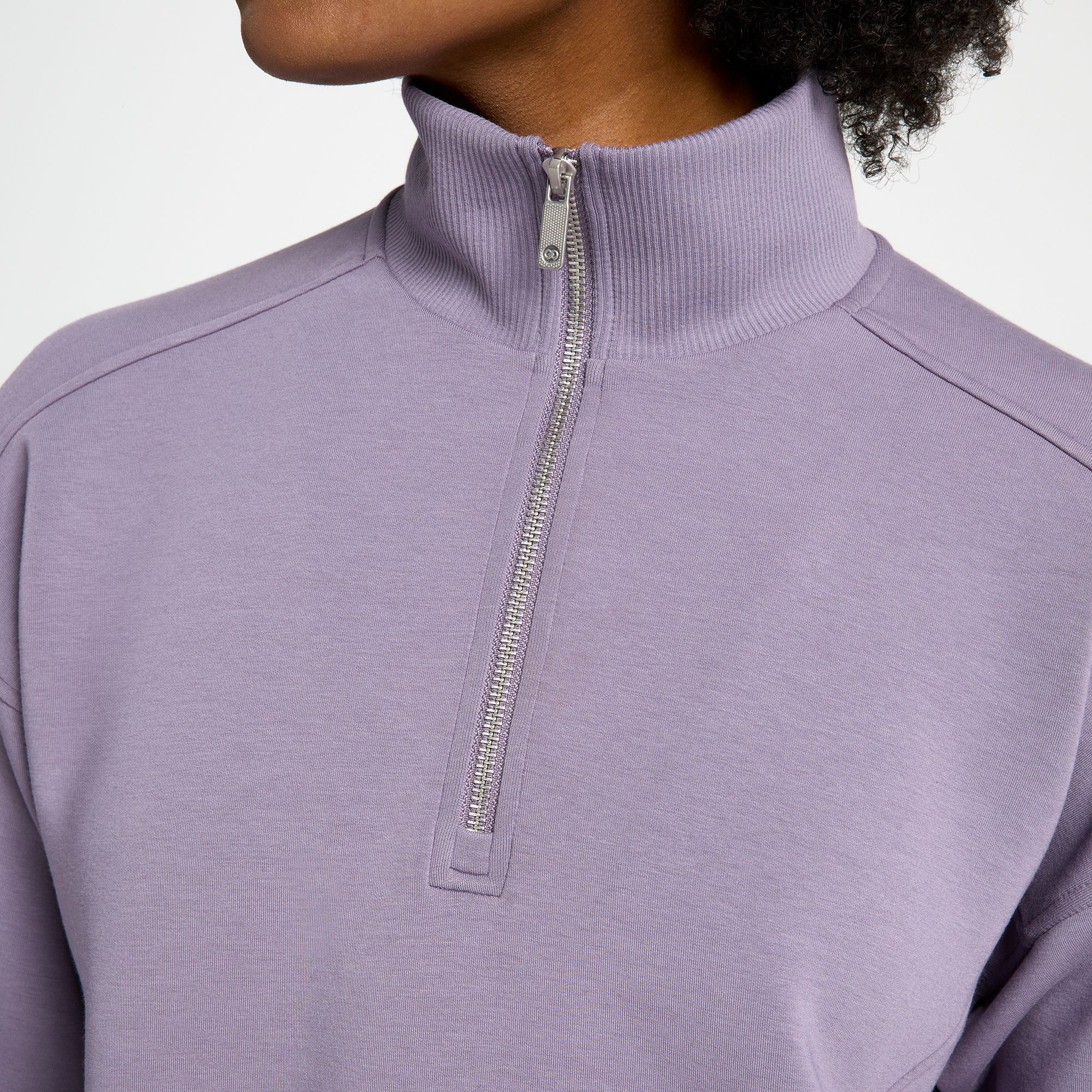 CALIA Women's Soft Scuba Mock Neck 1/4 Zip product image