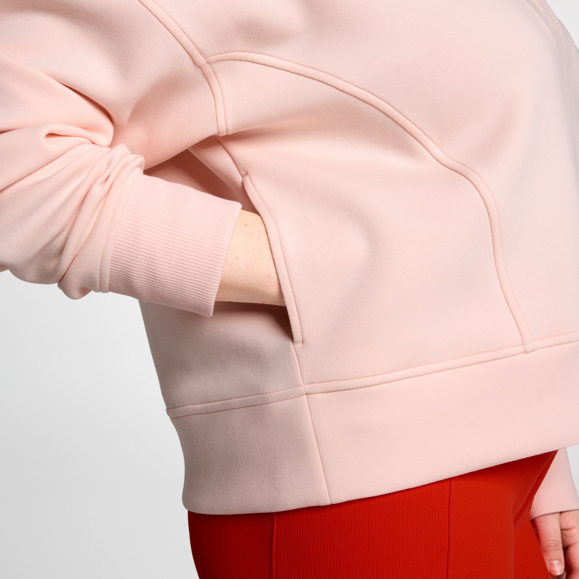 CALIA Women's Soft Scuba Mock Neck 1/4 Zip product image