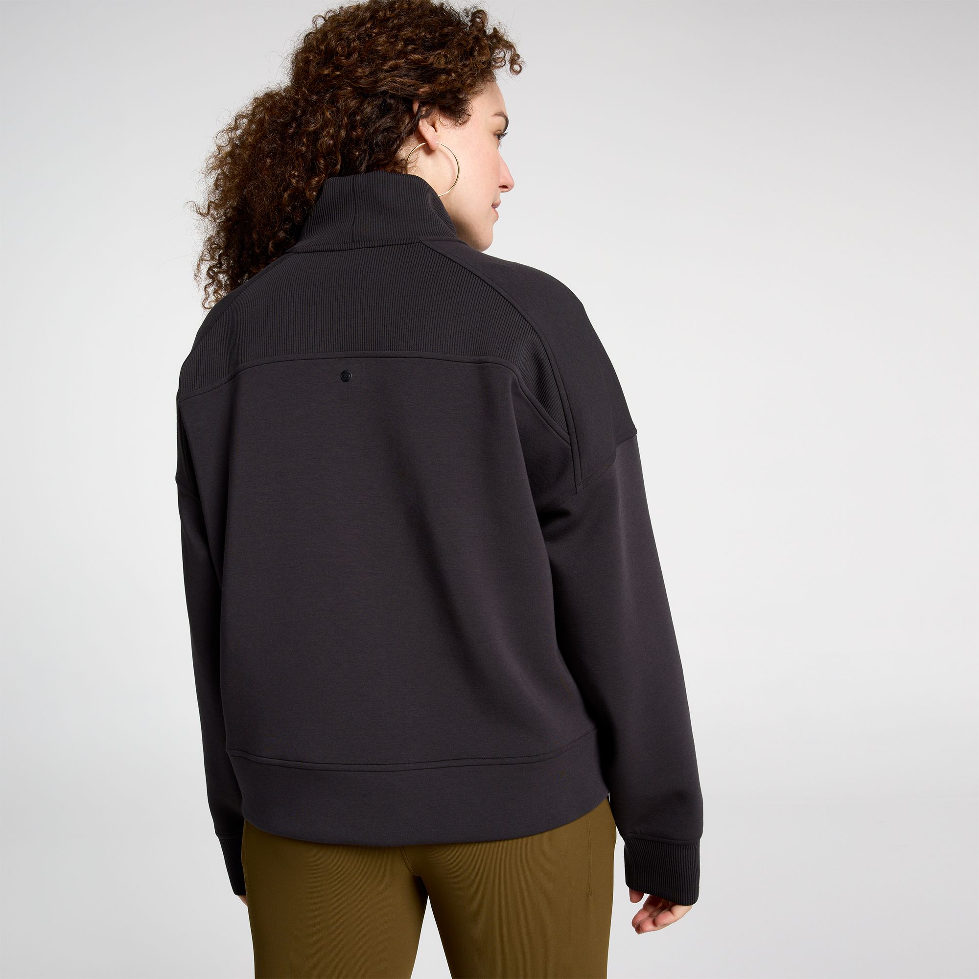 CALIA Women's Soft Scuba Mock Neck 1/4 Zip product image