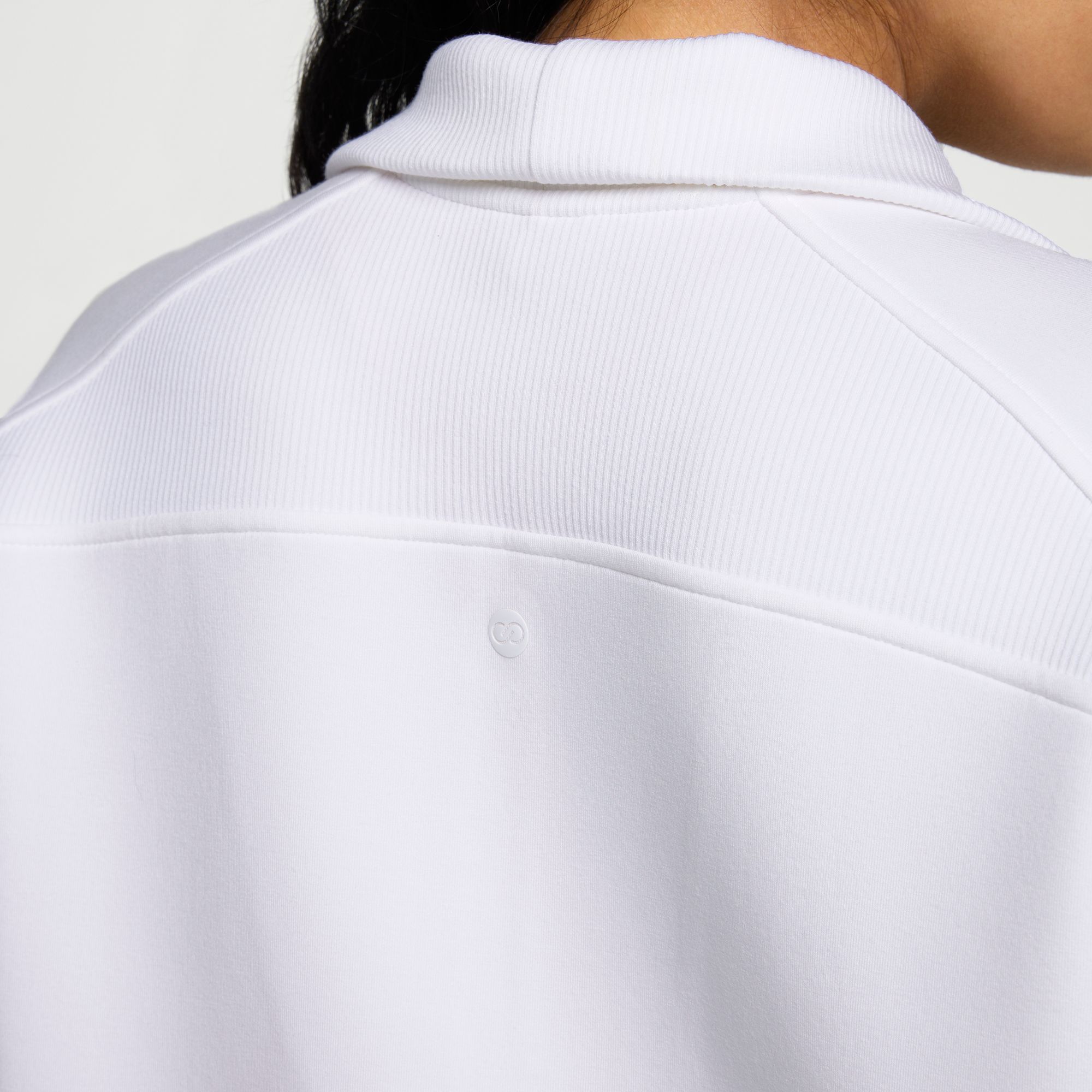 CALIA Women's Soft Scuba Mock Neck 1/4 Zip product image