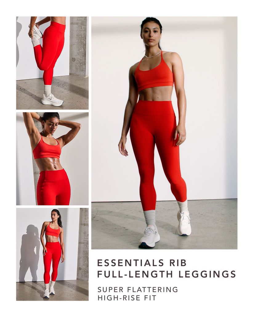 CALIA Women's Essential Rib Legging product image