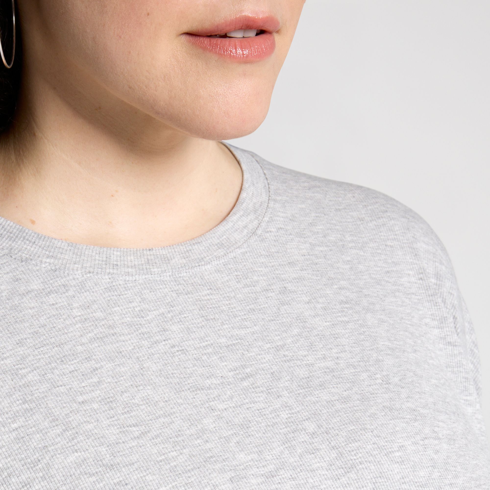 CALIA Women's Everyday Rib Boxy Long Sleeve Tee product image