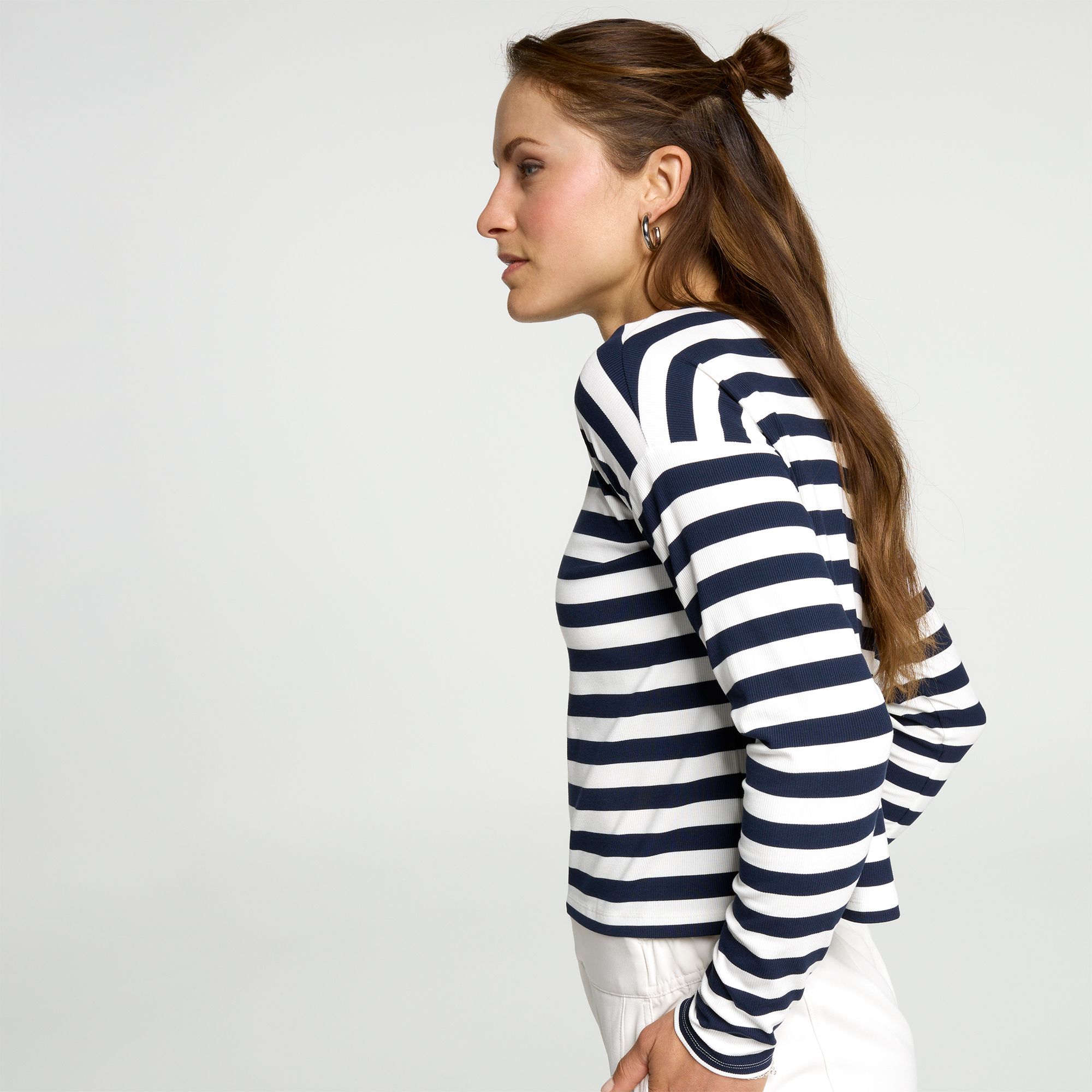 CALIA Women's Everyday Rib Boxy Long Sleeve Tee product image