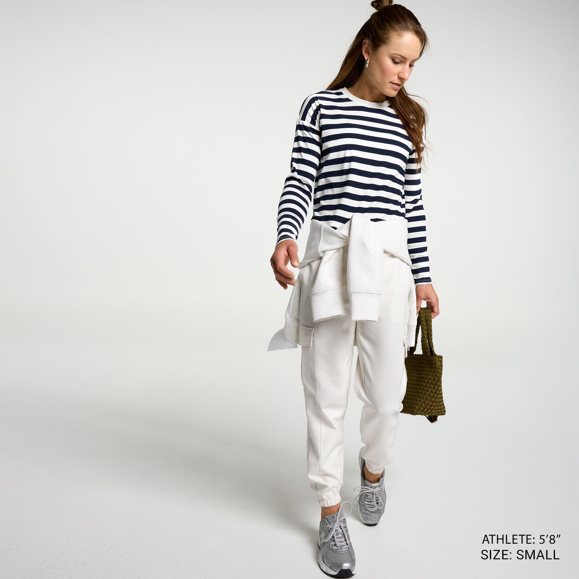 CALIA Women's Everyday Rib Boxy Long Sleeve Tee product image