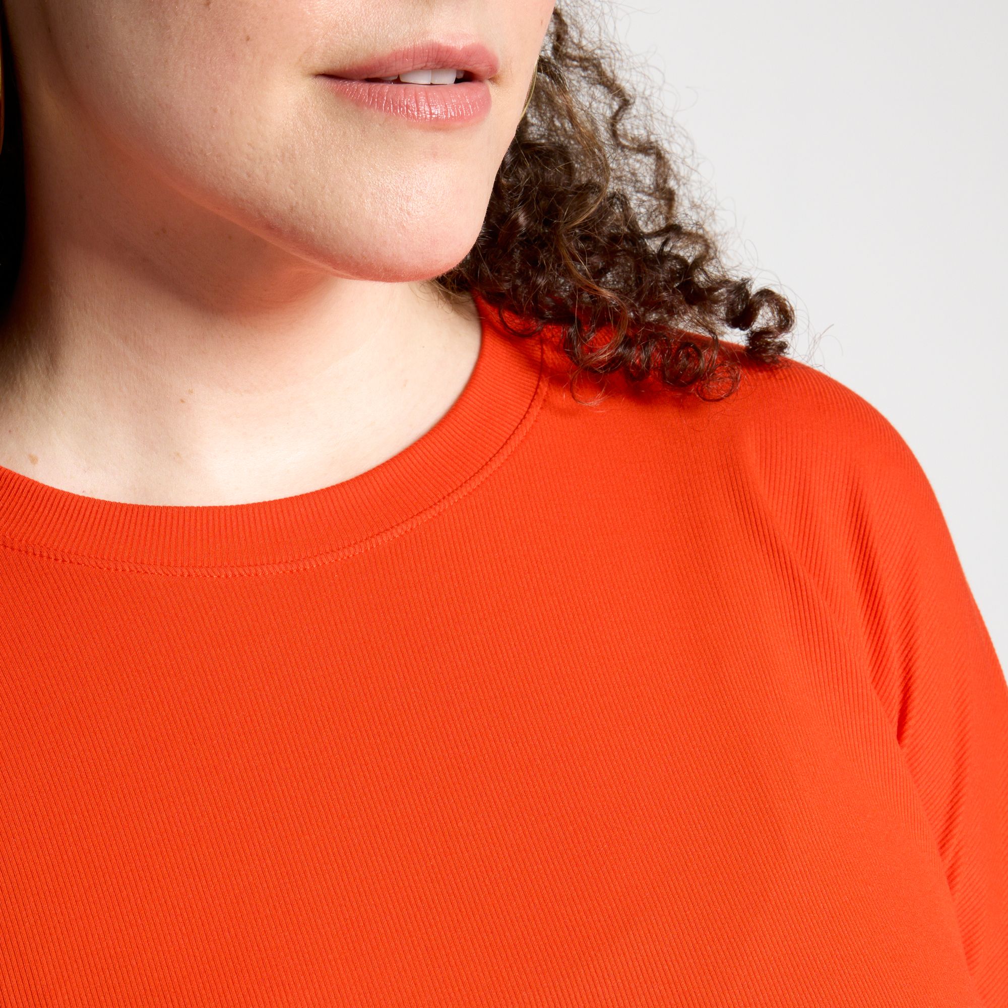 CALIA Women's Everyday Rib Boxy Long Sleeve Tee product image