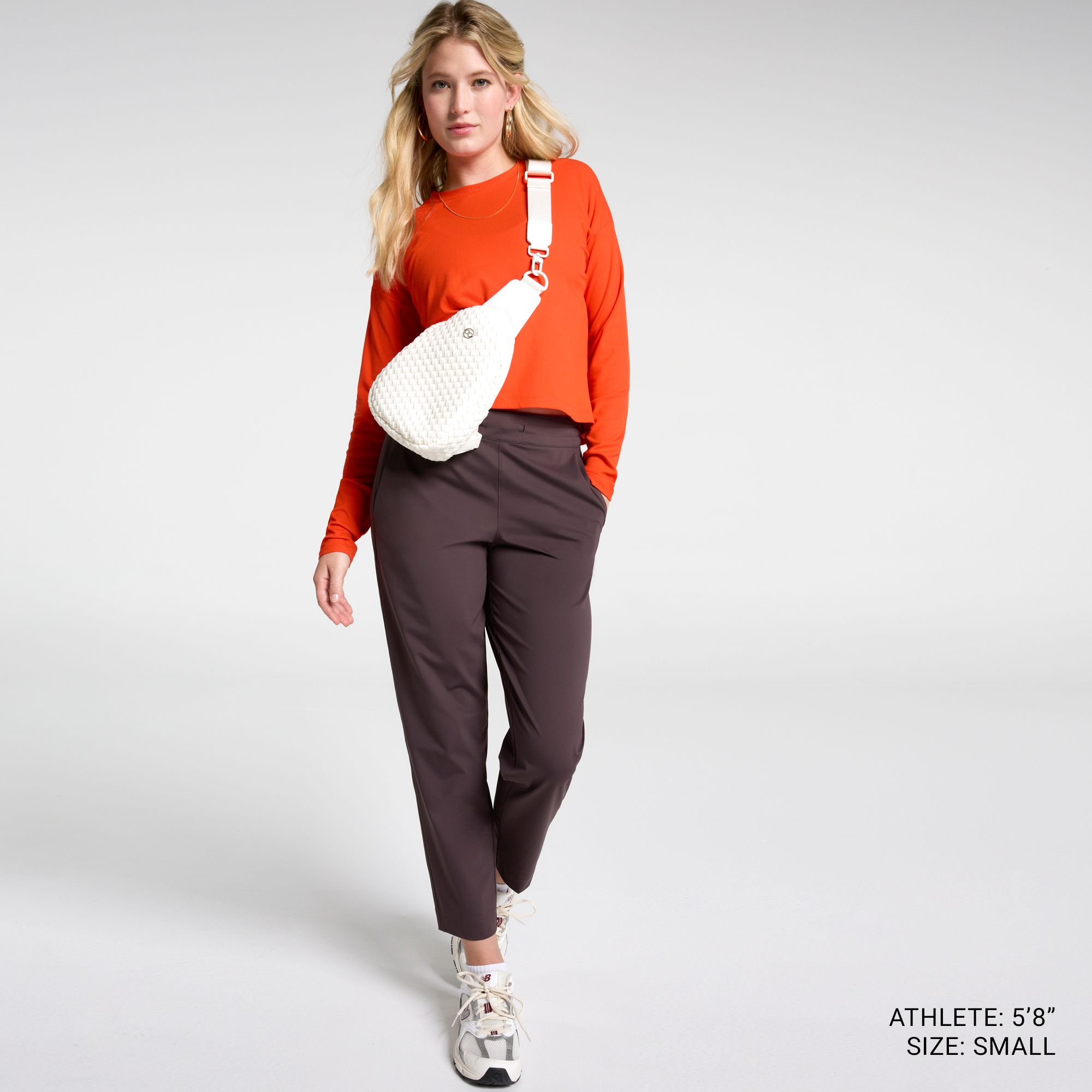 CALIA Women's Everyday Rib Boxy Long Sleeve Tee product image