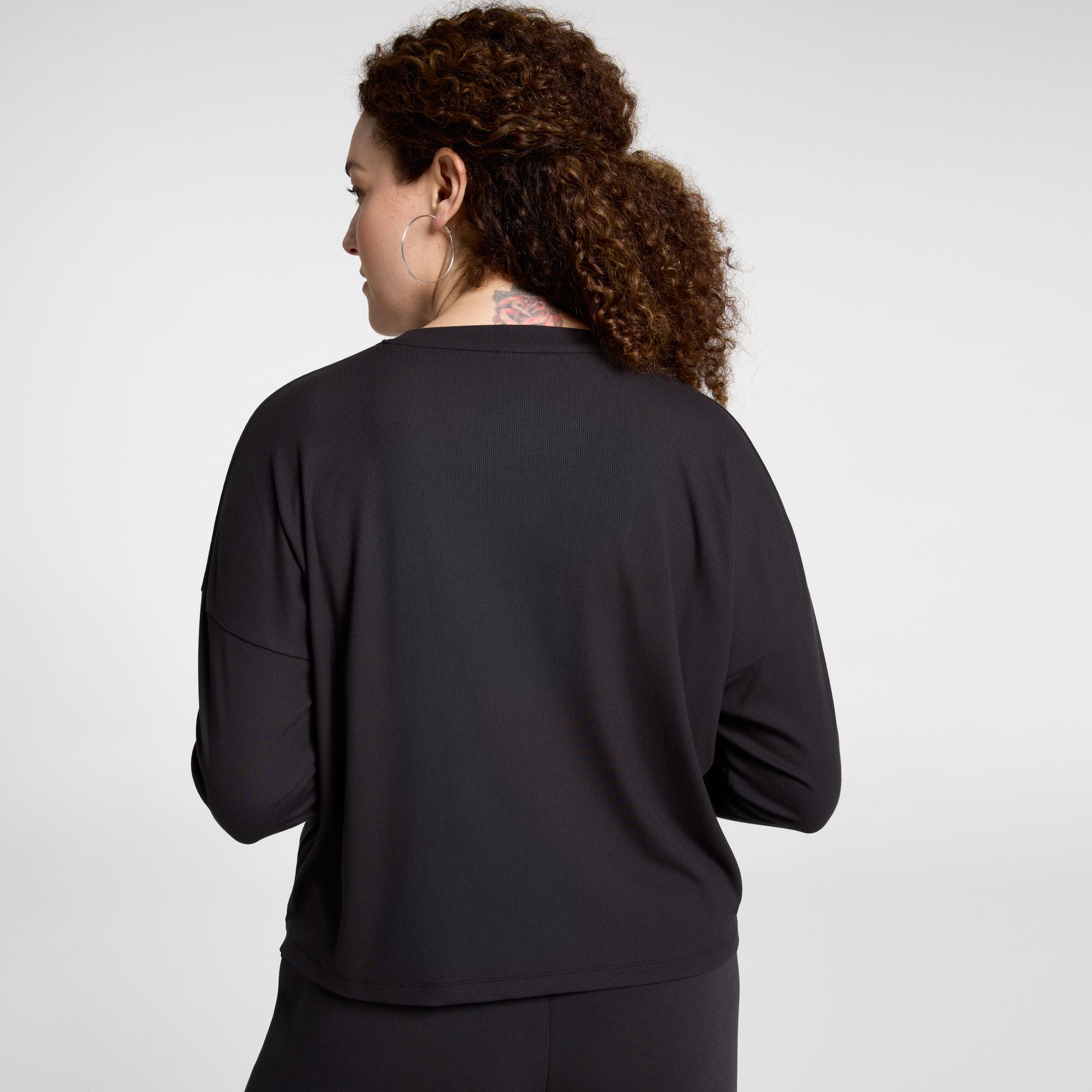 CALIA Women's Everyday Rib Boxy Long Sleeve Tee product image