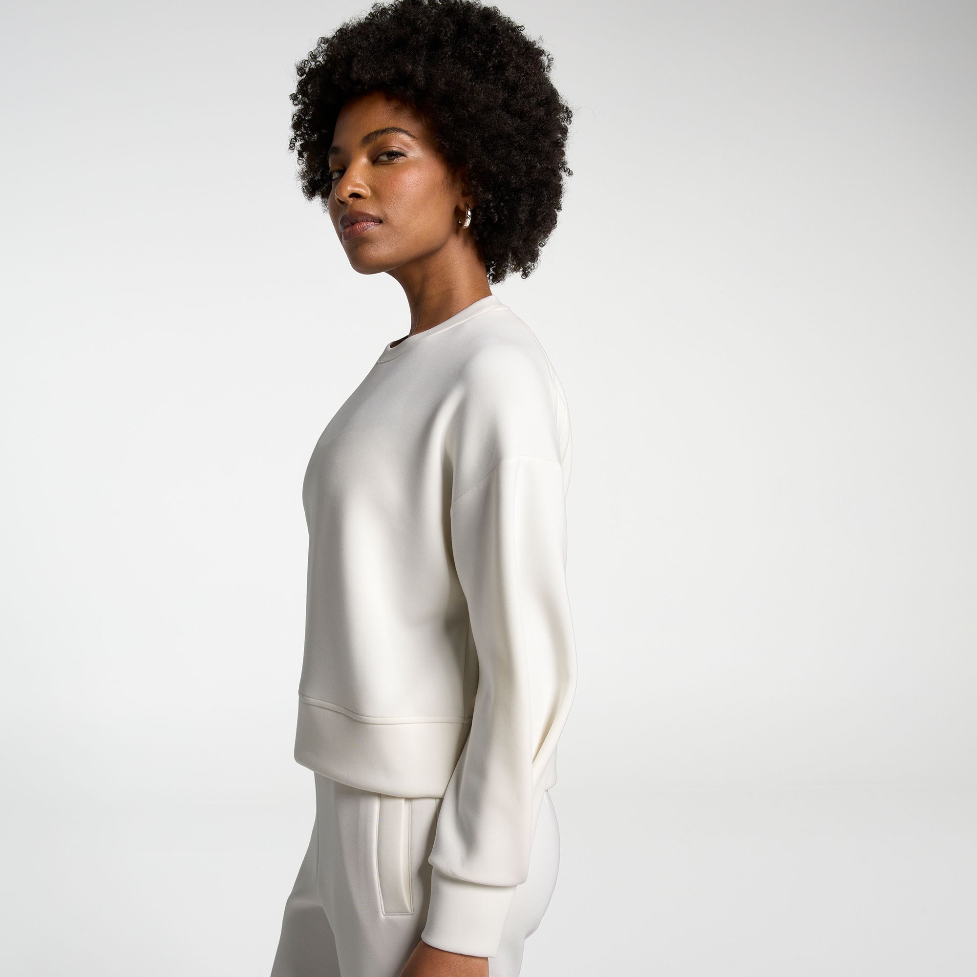 CALIA Women's Sandwash Pleat Sleeve Pullover product image