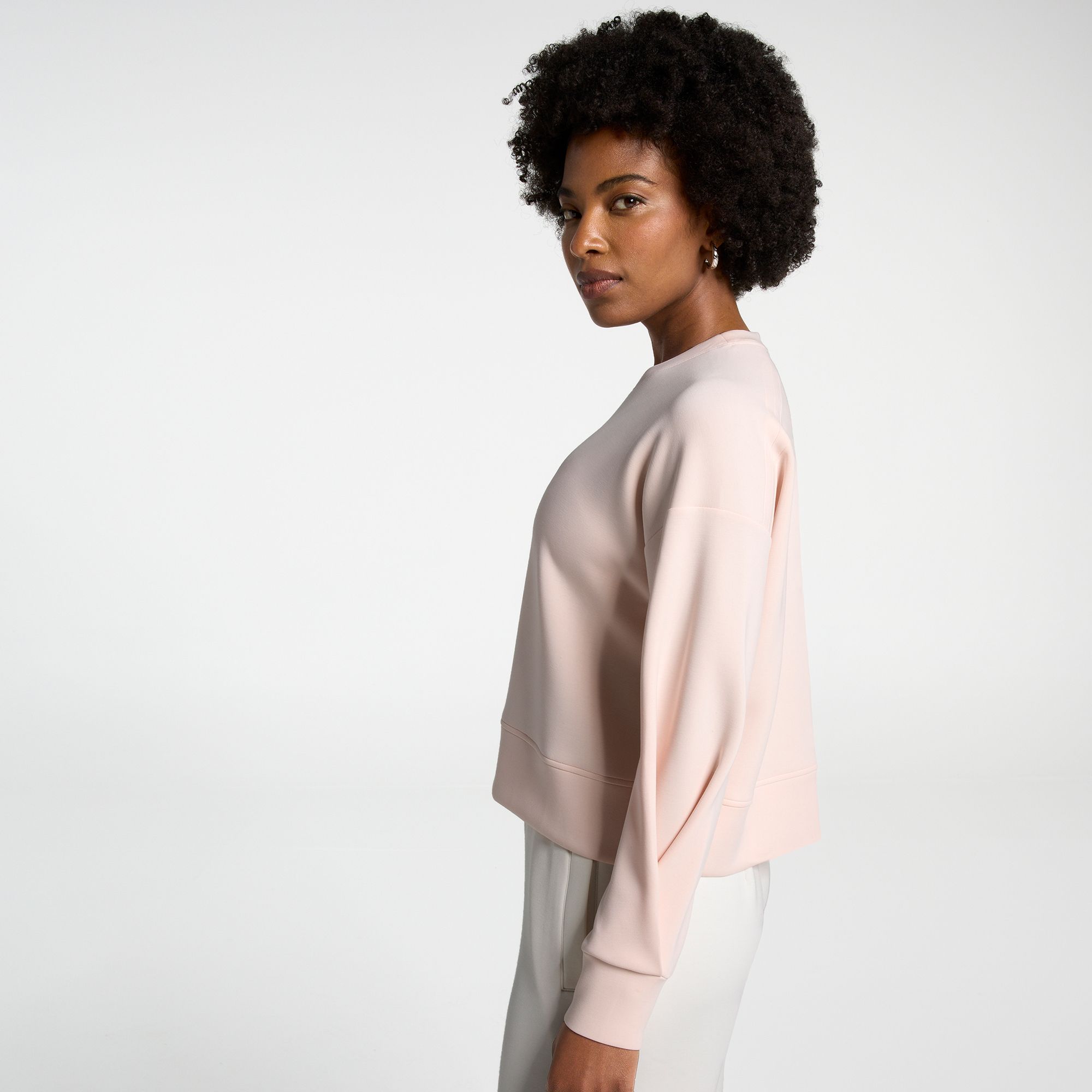 CALIA Women's Sandwash Pleat Sleeve Pullover product image