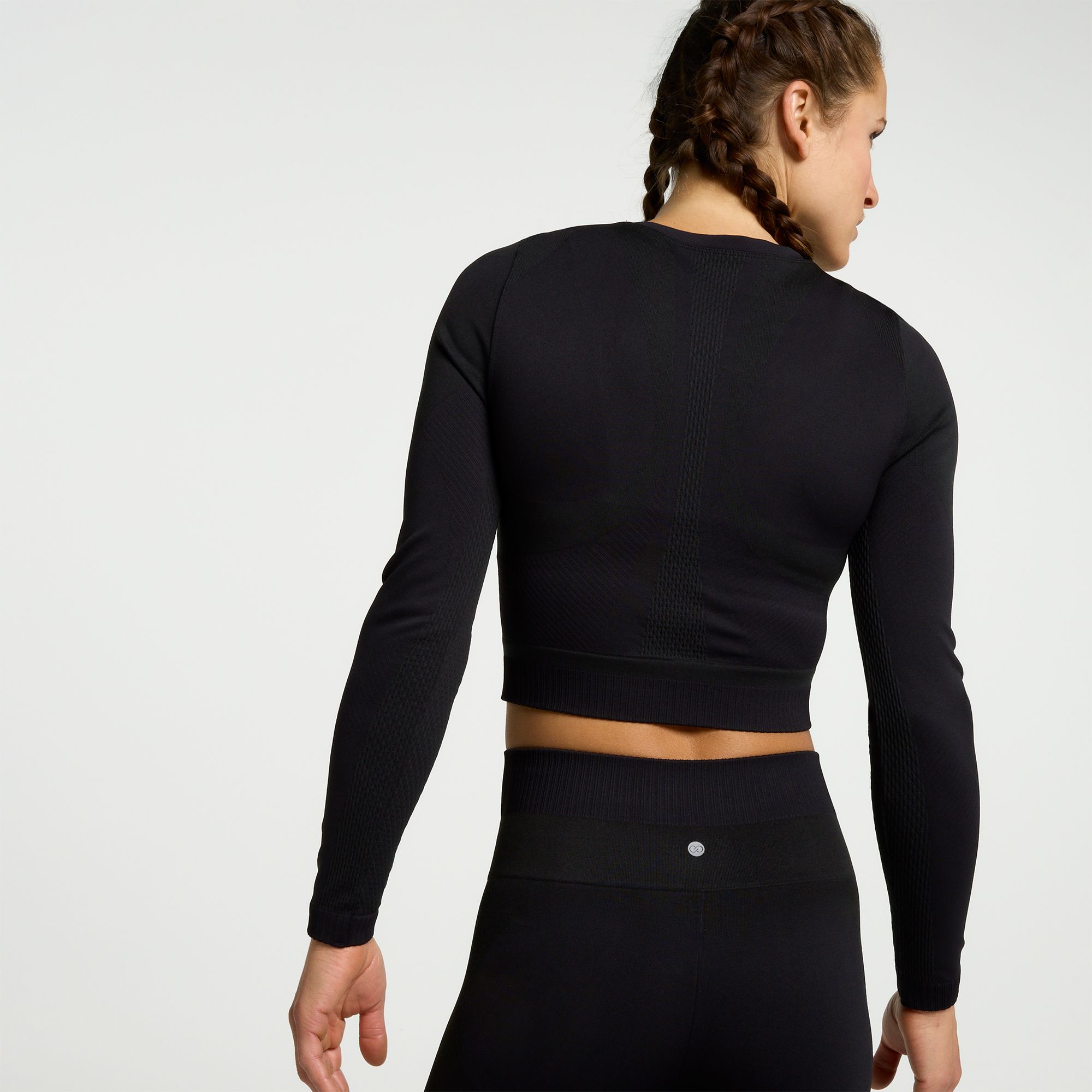 CALIA Women's Seamless Crop Long Sleeve Tee product image