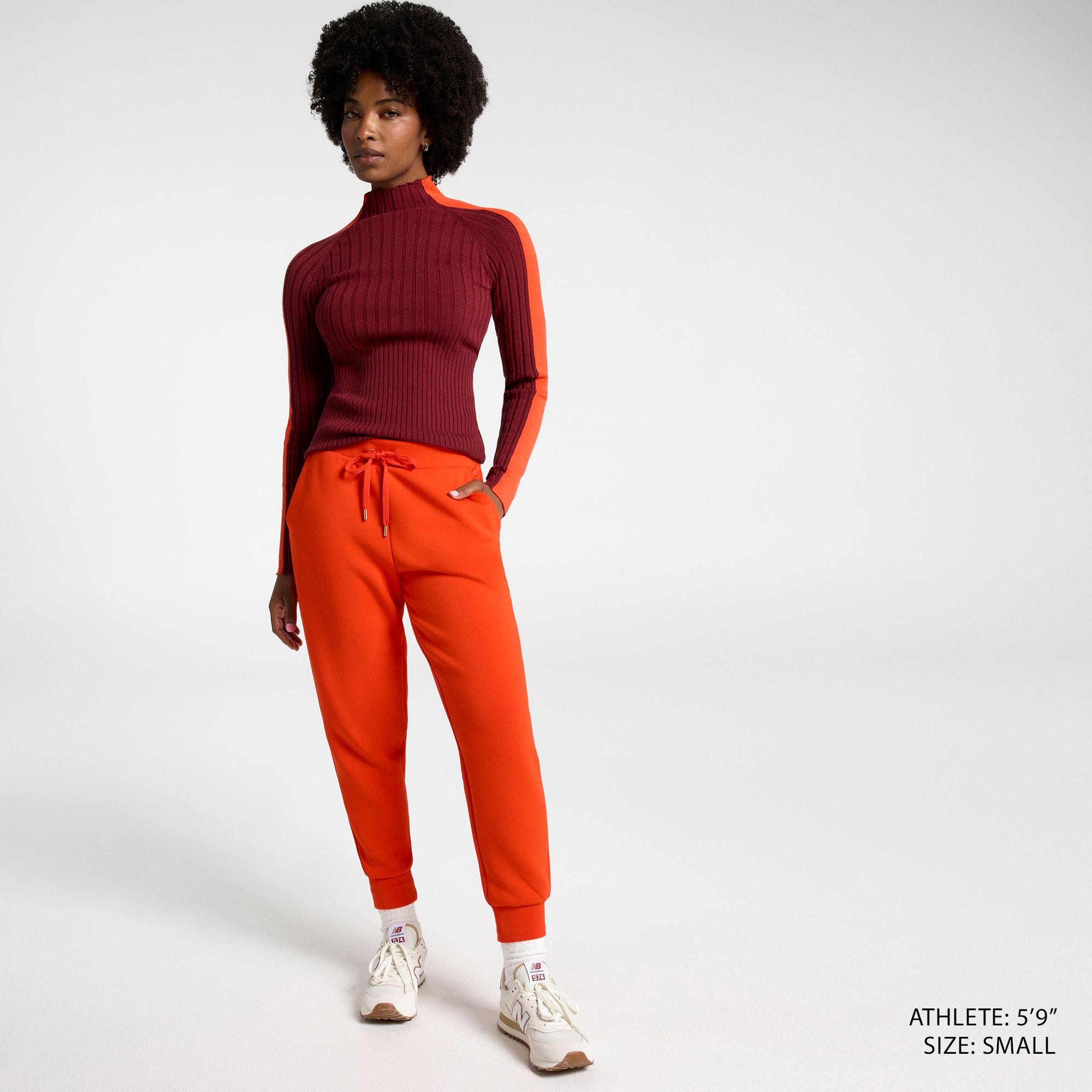 CALIA Women's Mixed Stitch Turtleneck Sweater product image