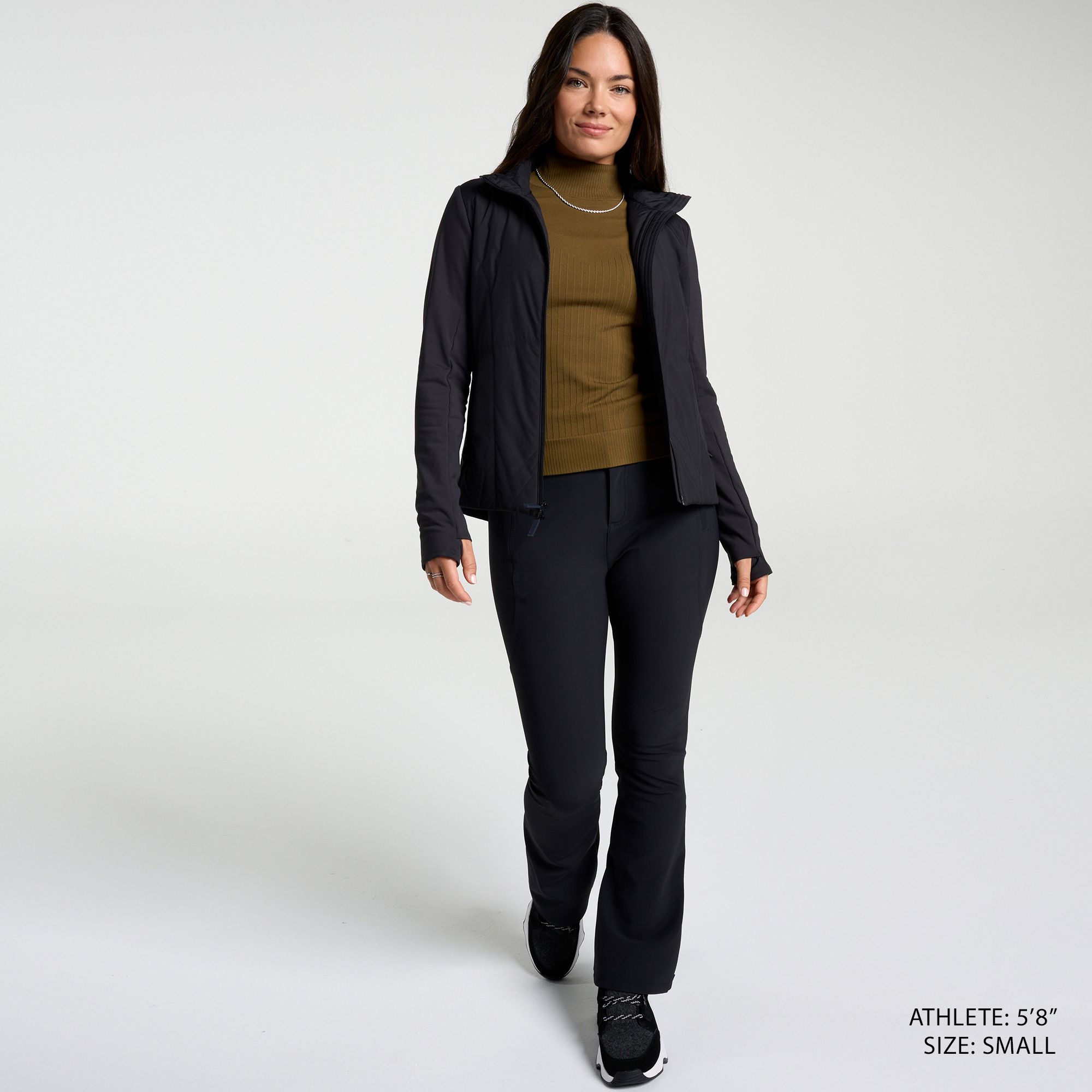 CALIA Women's Seamless Turtleneck Sweater product image