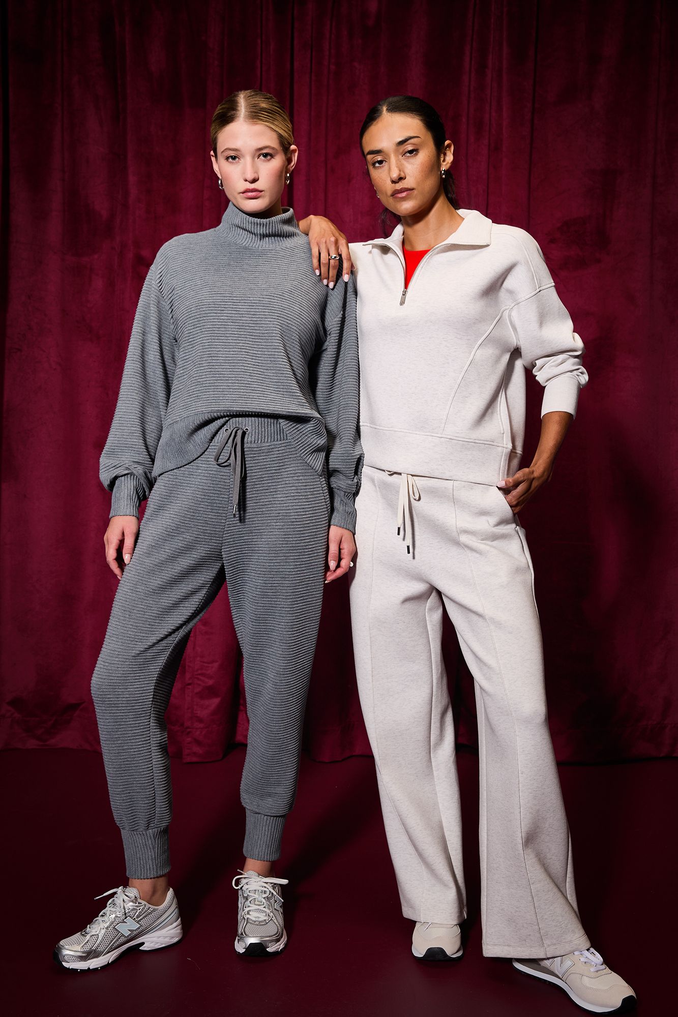 CALIA Women's Elevate Rib Mock Neck Shirt product image