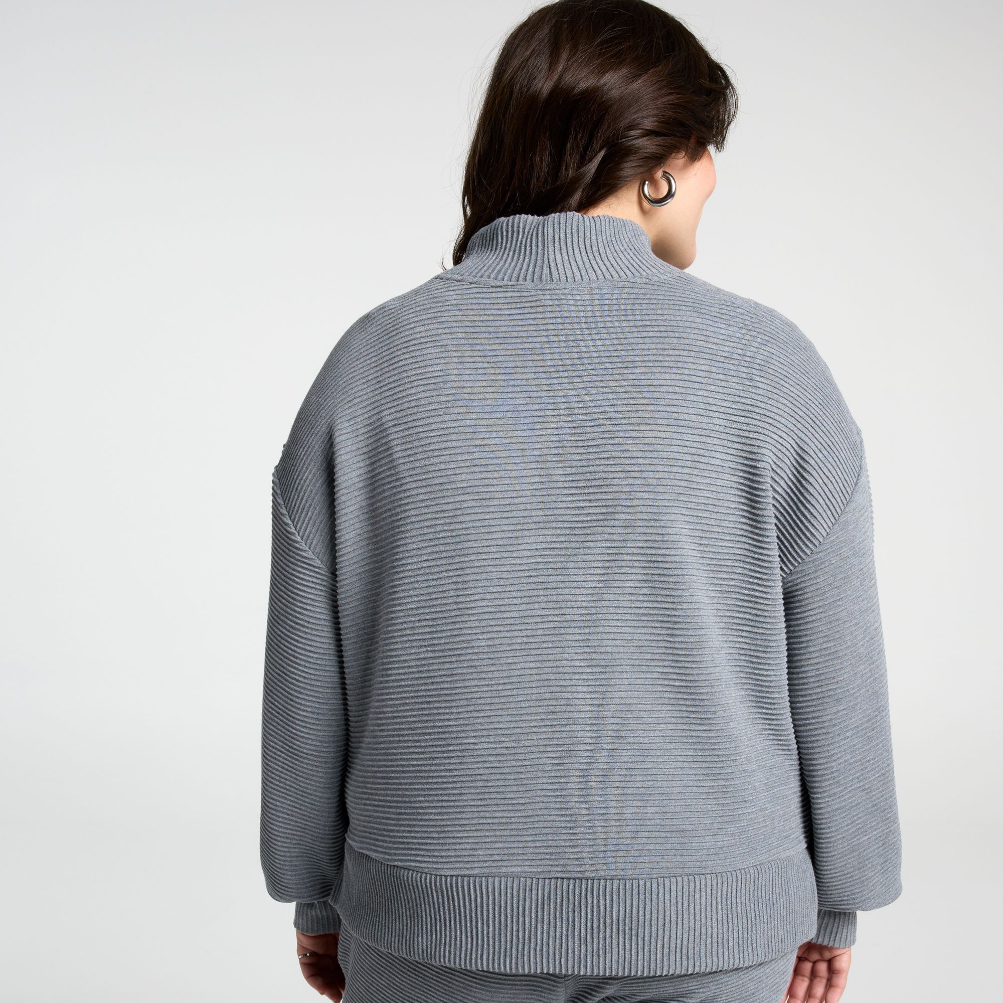 CALIA Women's Elevate Rib Mock Neck Shirt product image