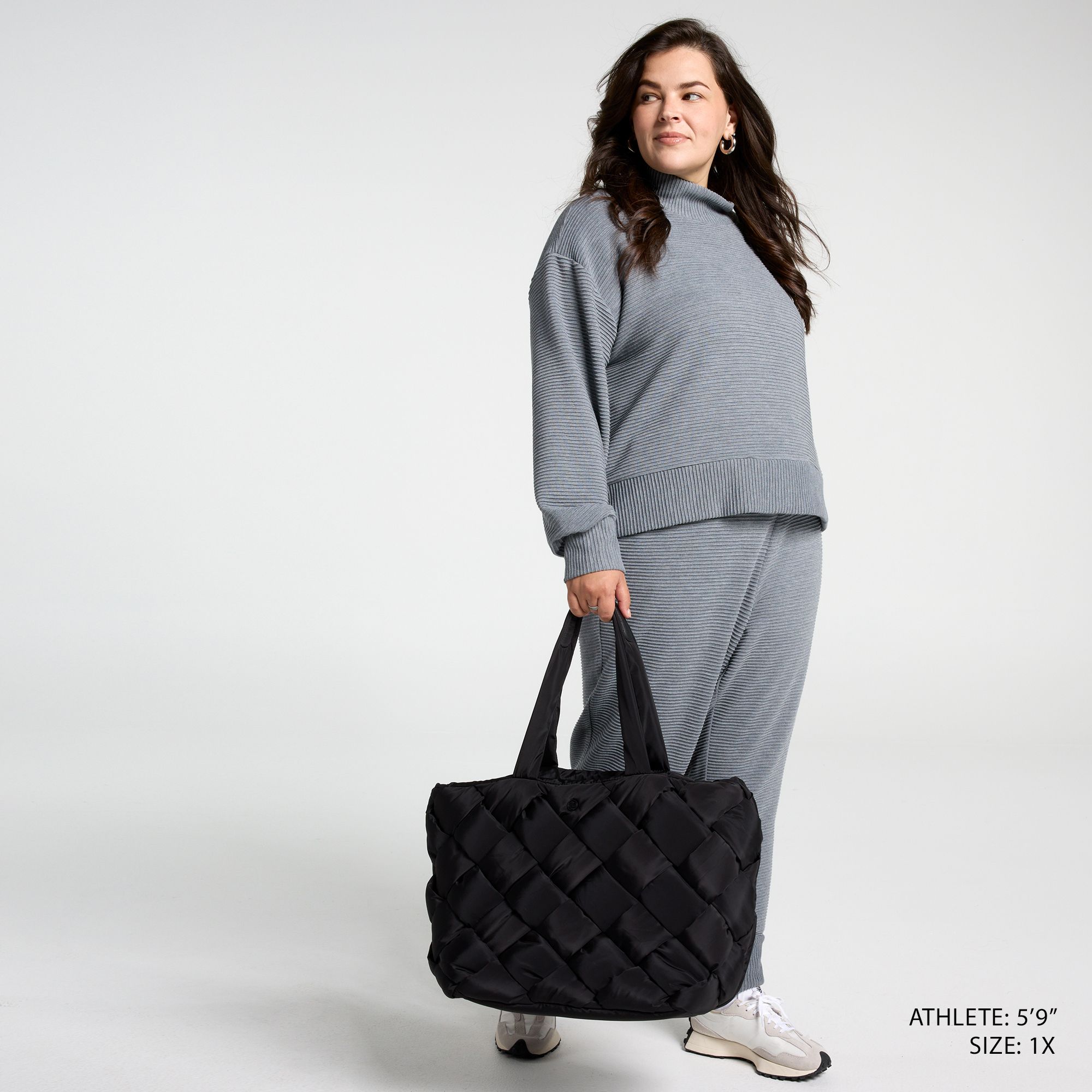 CALIA Women's Elevate Rib Mock Neck Shirt product image