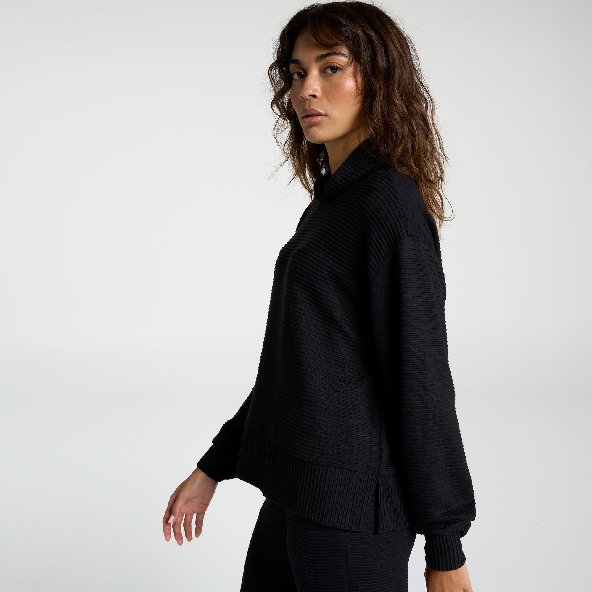 CALIA Women's Elevate Rib Mock Neck Shirt product image