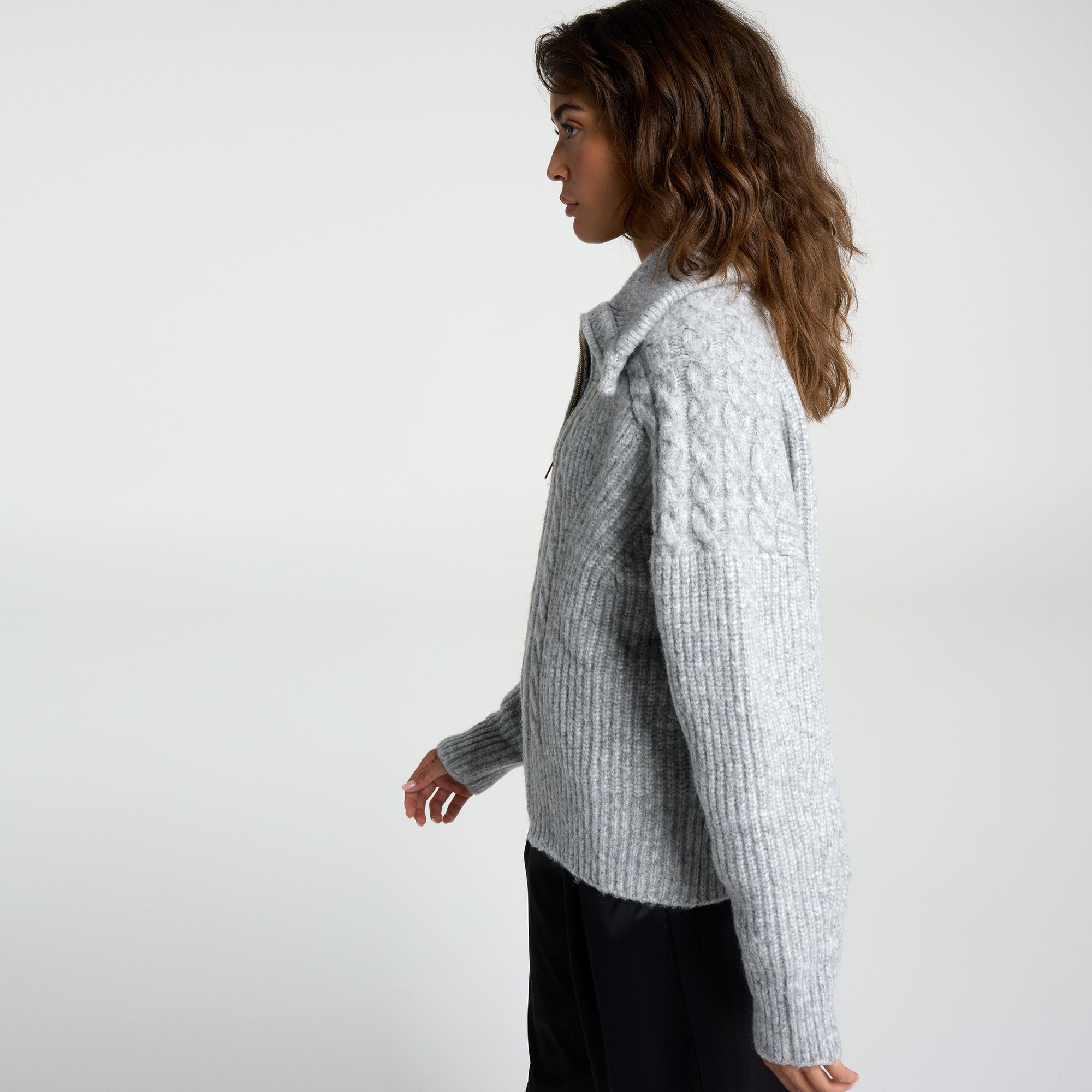 CALIA Women's Oversized Full Zip Sweater product image