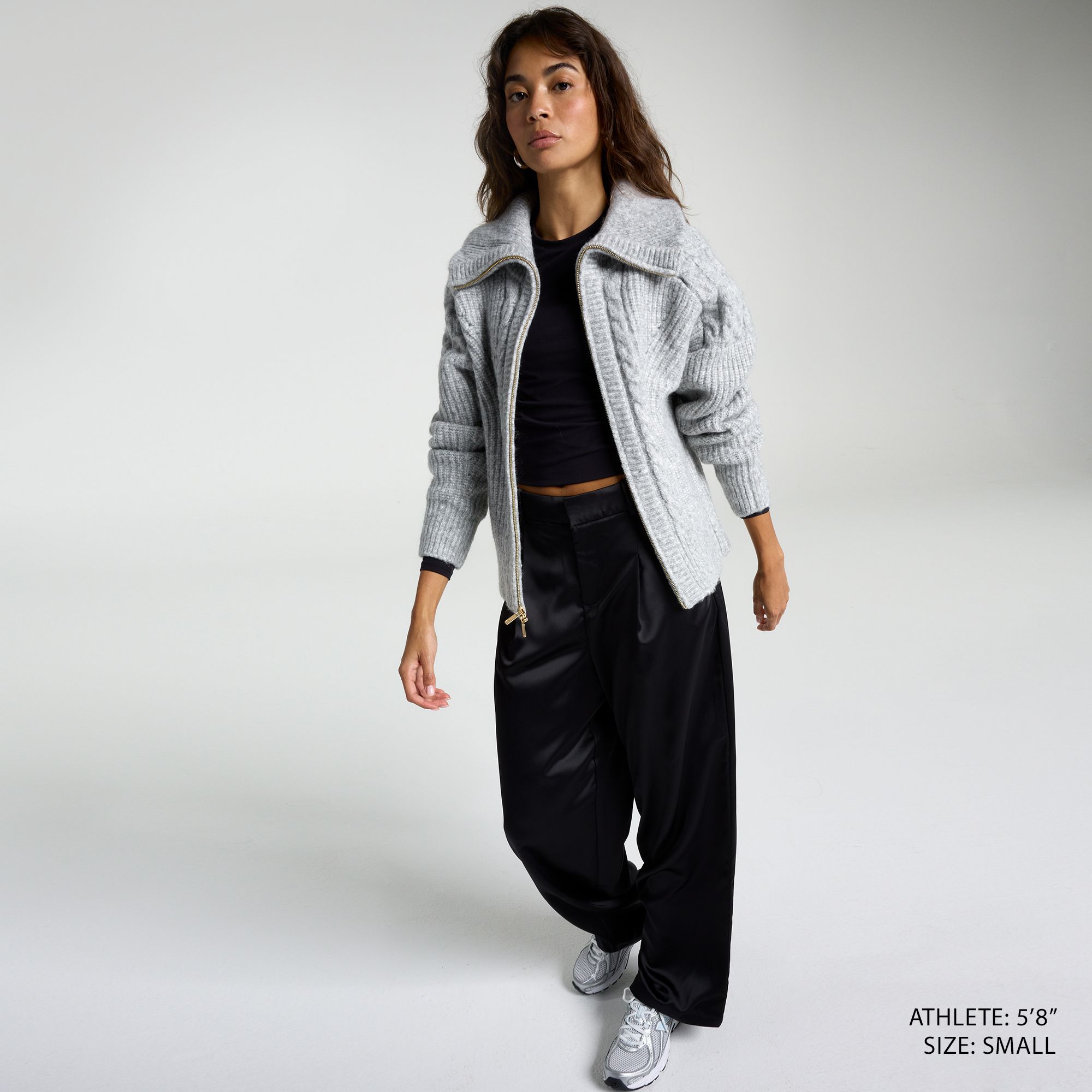 CALIA Women's Oversized Full Zip Sweater product image