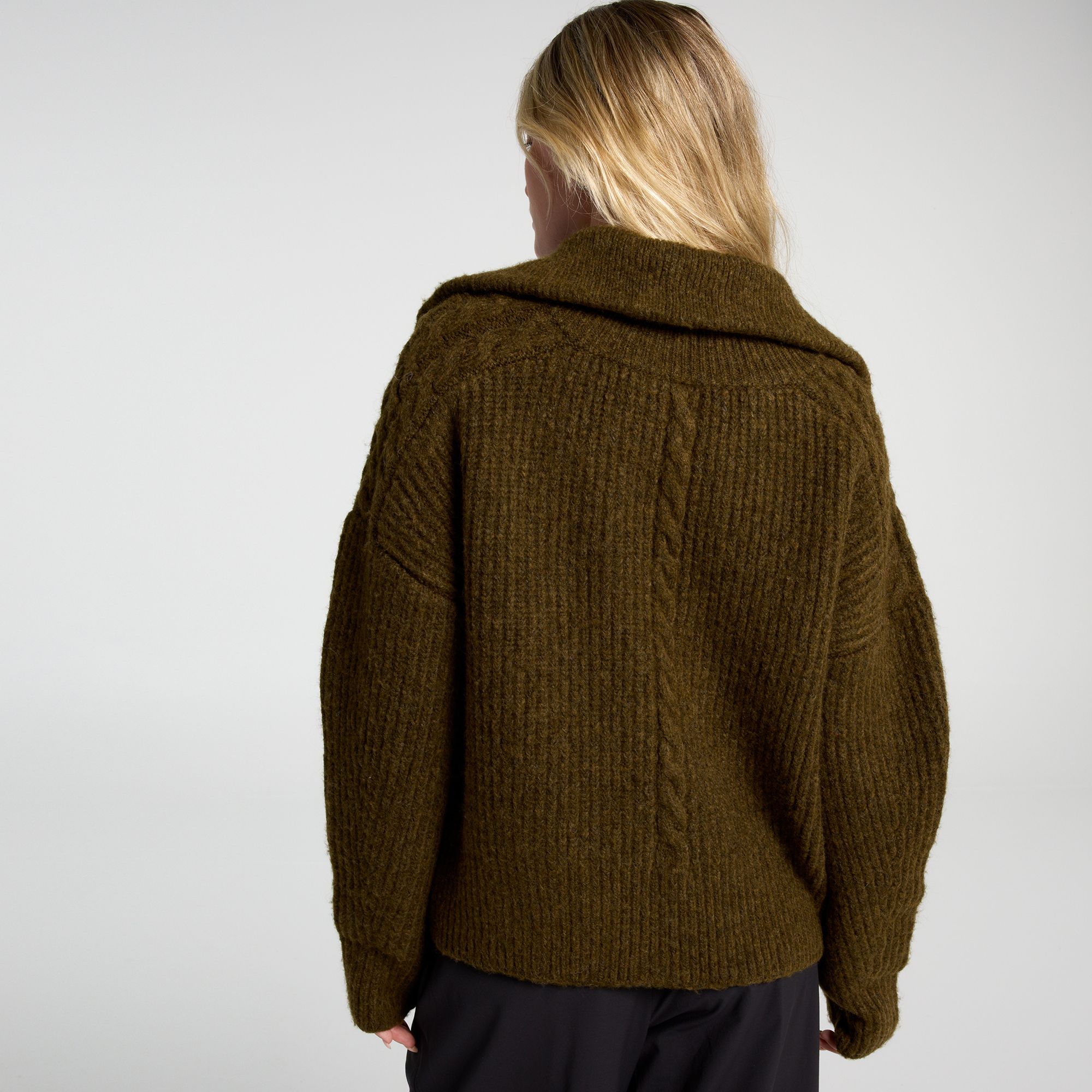 CALIA Women's Oversized Full Zip Sweater product image