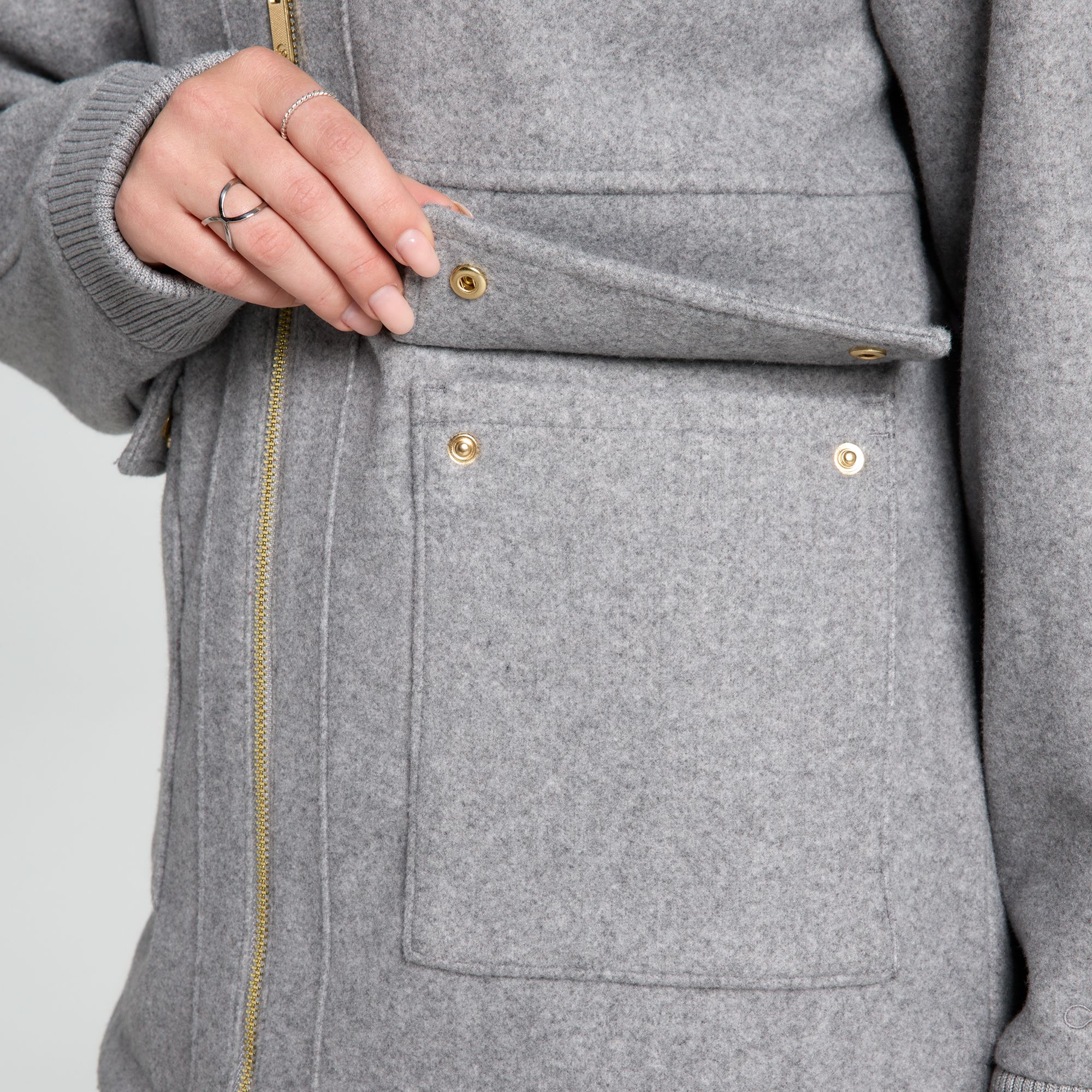 CALIA Women's Patch Pocket Full Zip Jacket product image