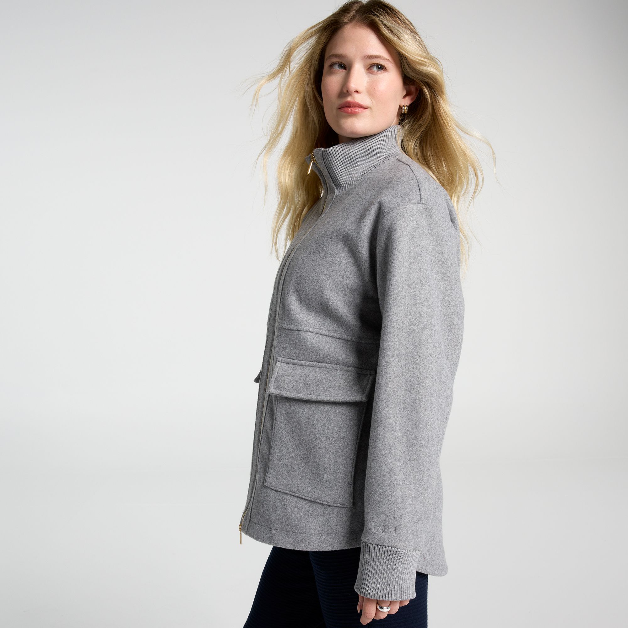 CALIA Women's Patch Pocket Full Zip Jacket product image