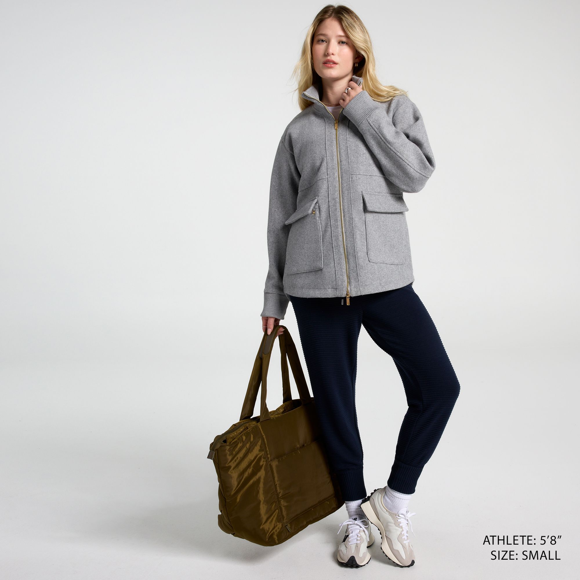 CALIA Women's Patch Pocket Full Zip Jacket product image