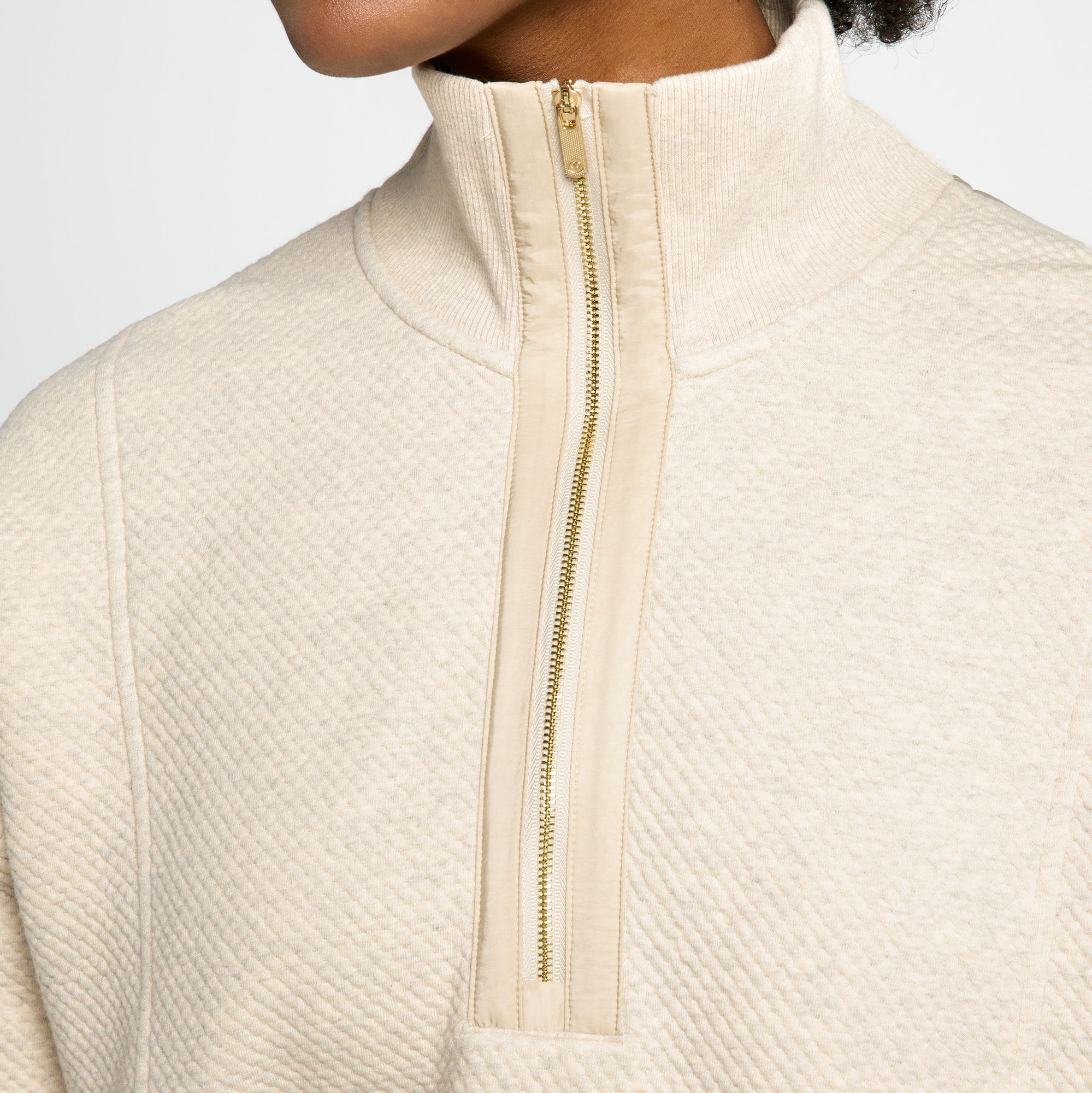 CALIA Women's Elevate Ripple 1/4 Zip Pullover product image