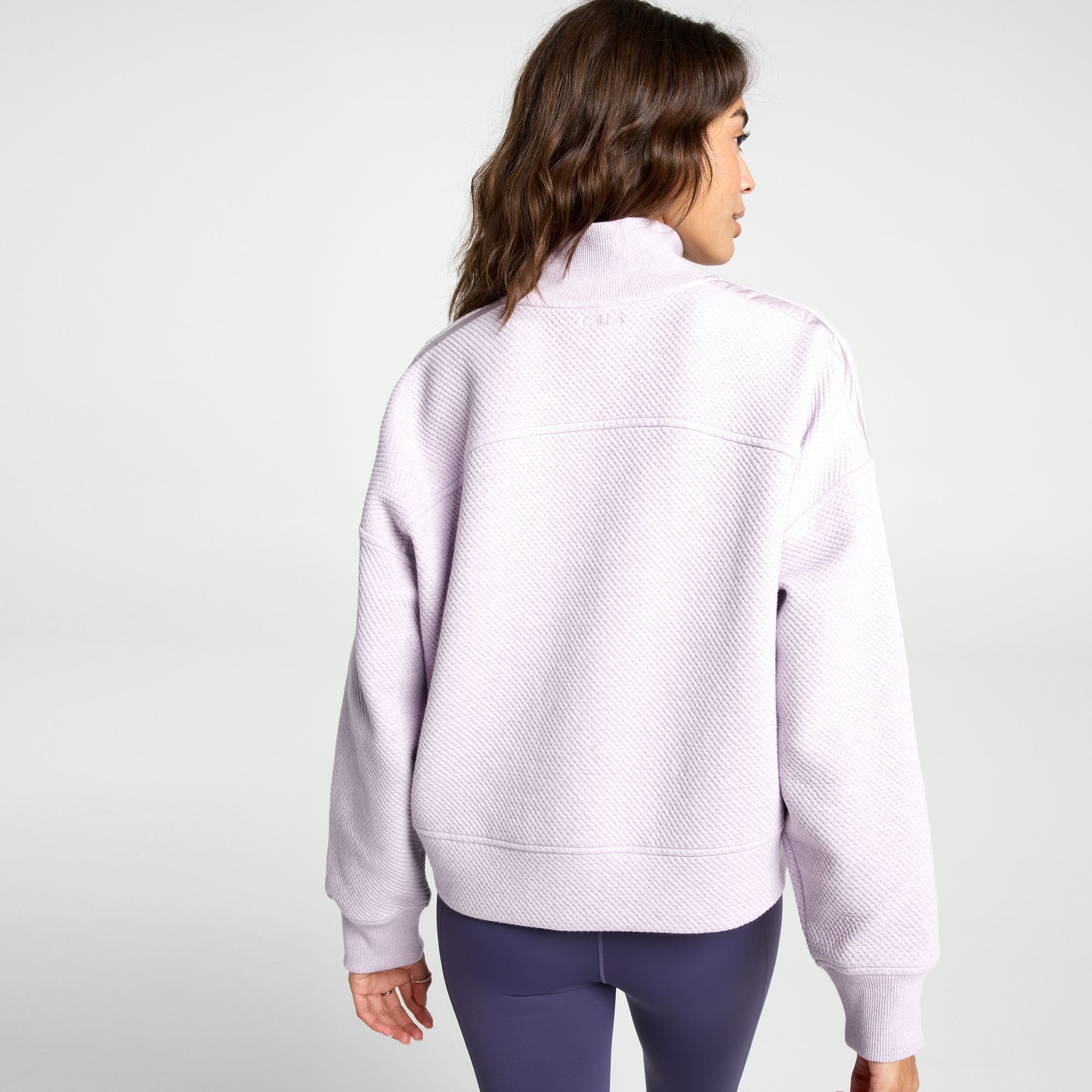 CALIA Women's Elevate Ripple 1/4 Zip Pullover product image