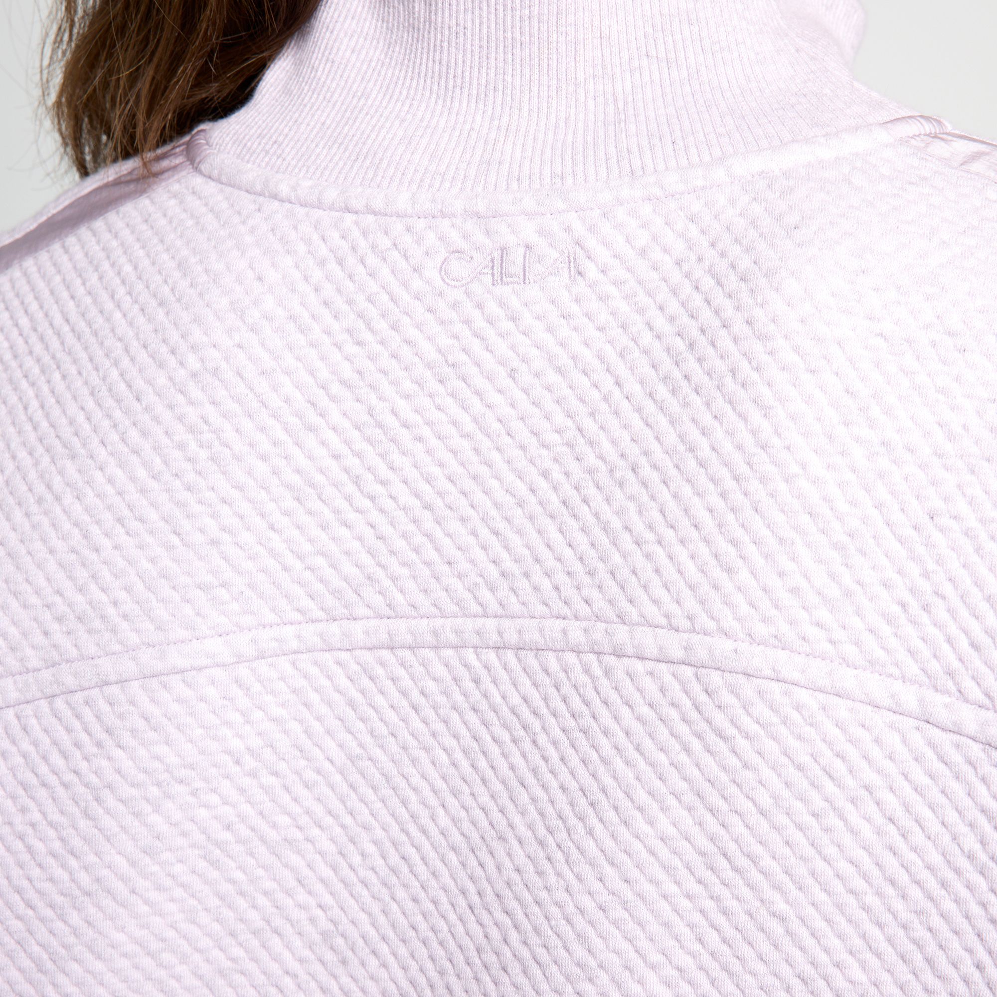 CALIA Women's Elevate Ripple 1/4 Zip Pullover product image