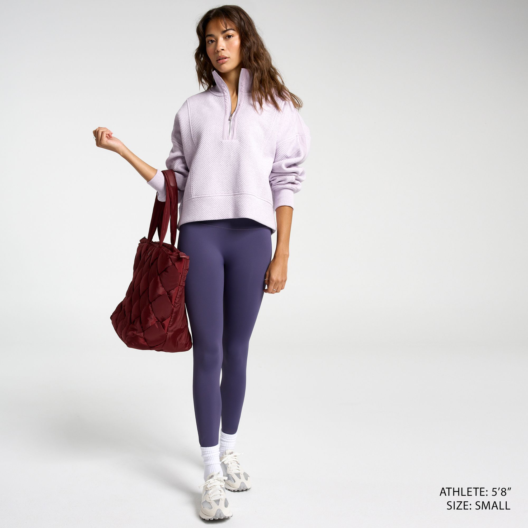 CALIA Women's Elevate Ripple 1/4 Zip Pullover product image